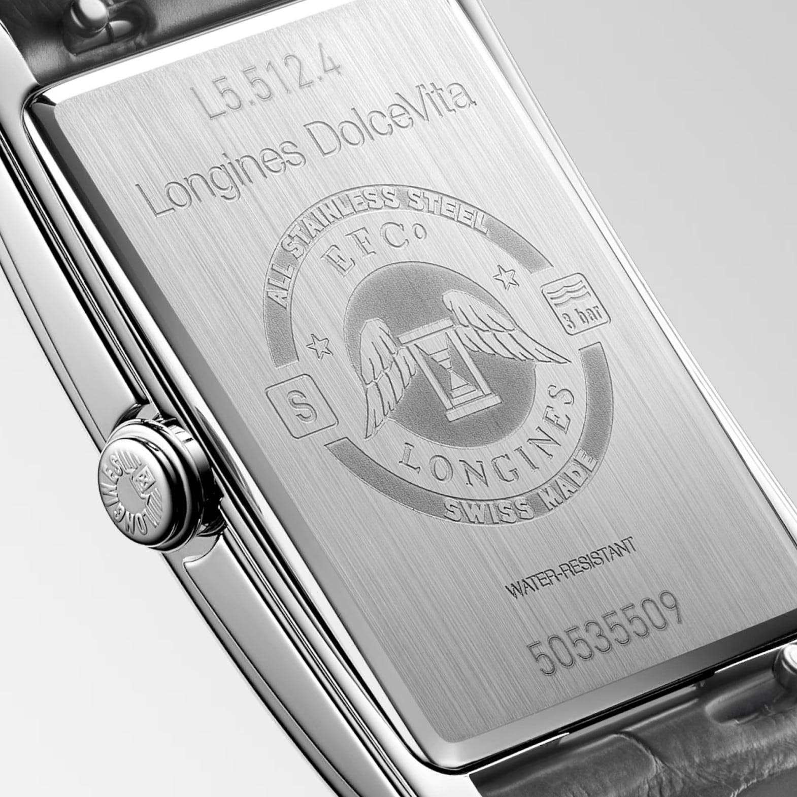 Longines DolceVita Stainless Steel 23mm L5.512.4.75.2
