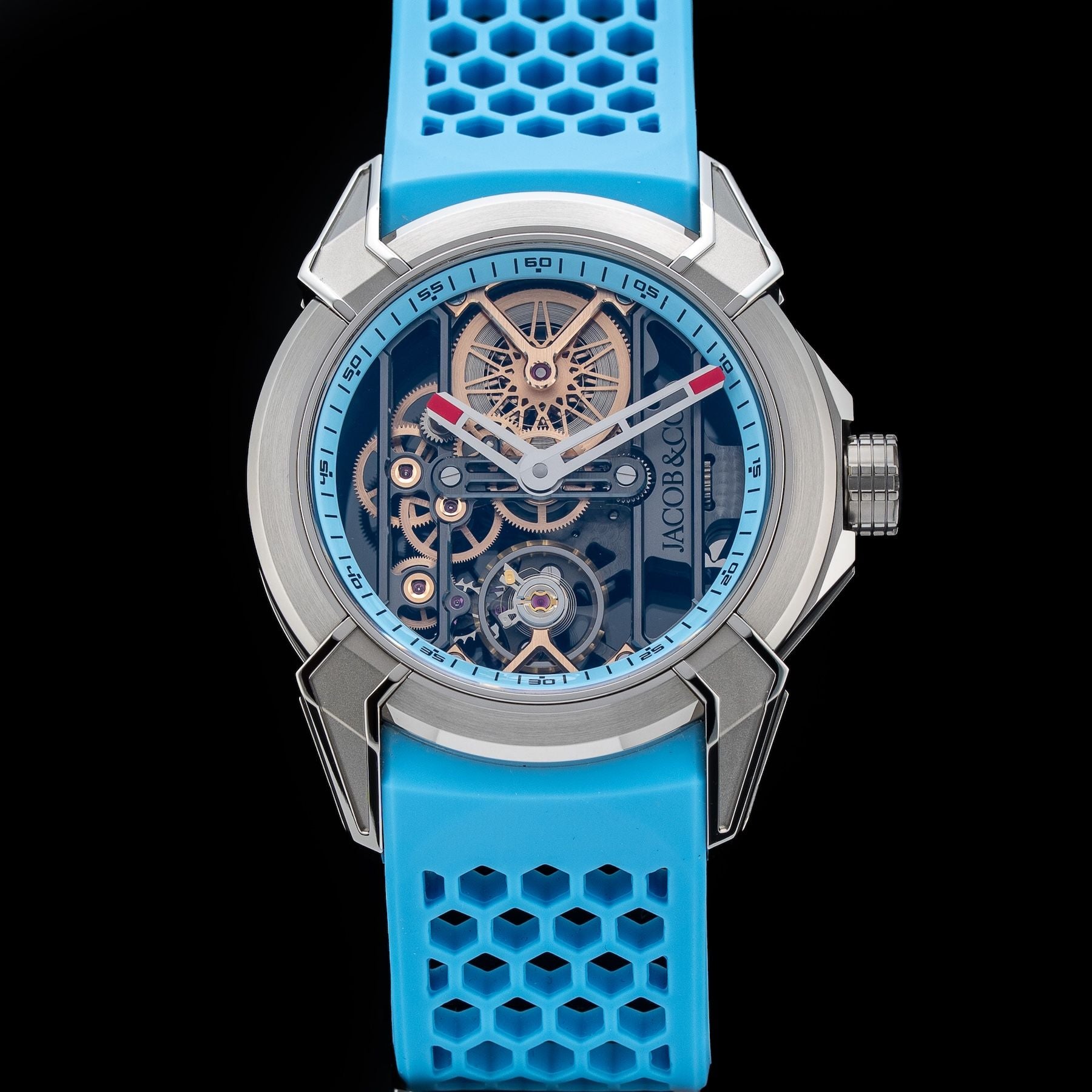 Jacob & Co. Epic X Skeleton Light Blue