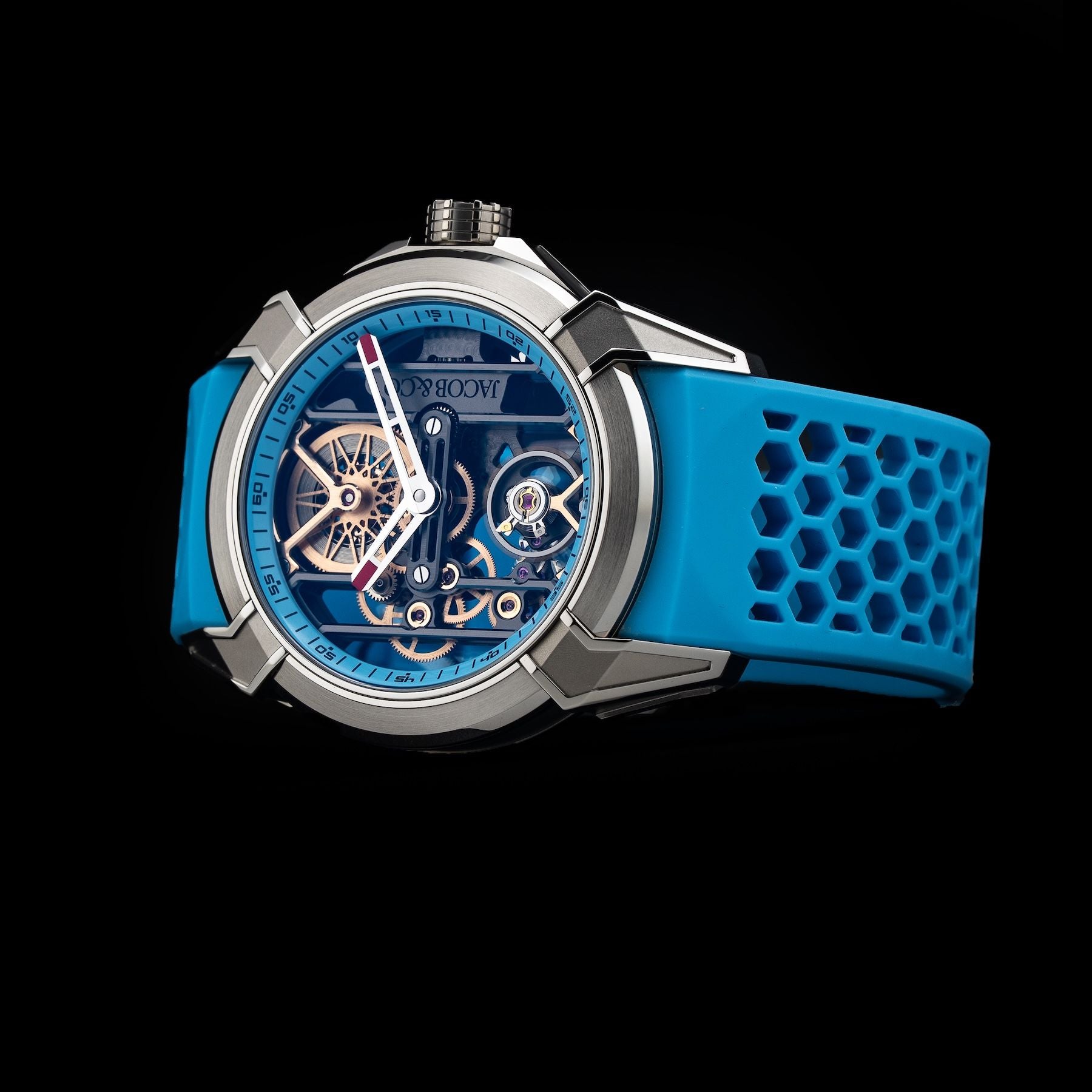 Jacob & Co. Epic X Skeleton Light Blue