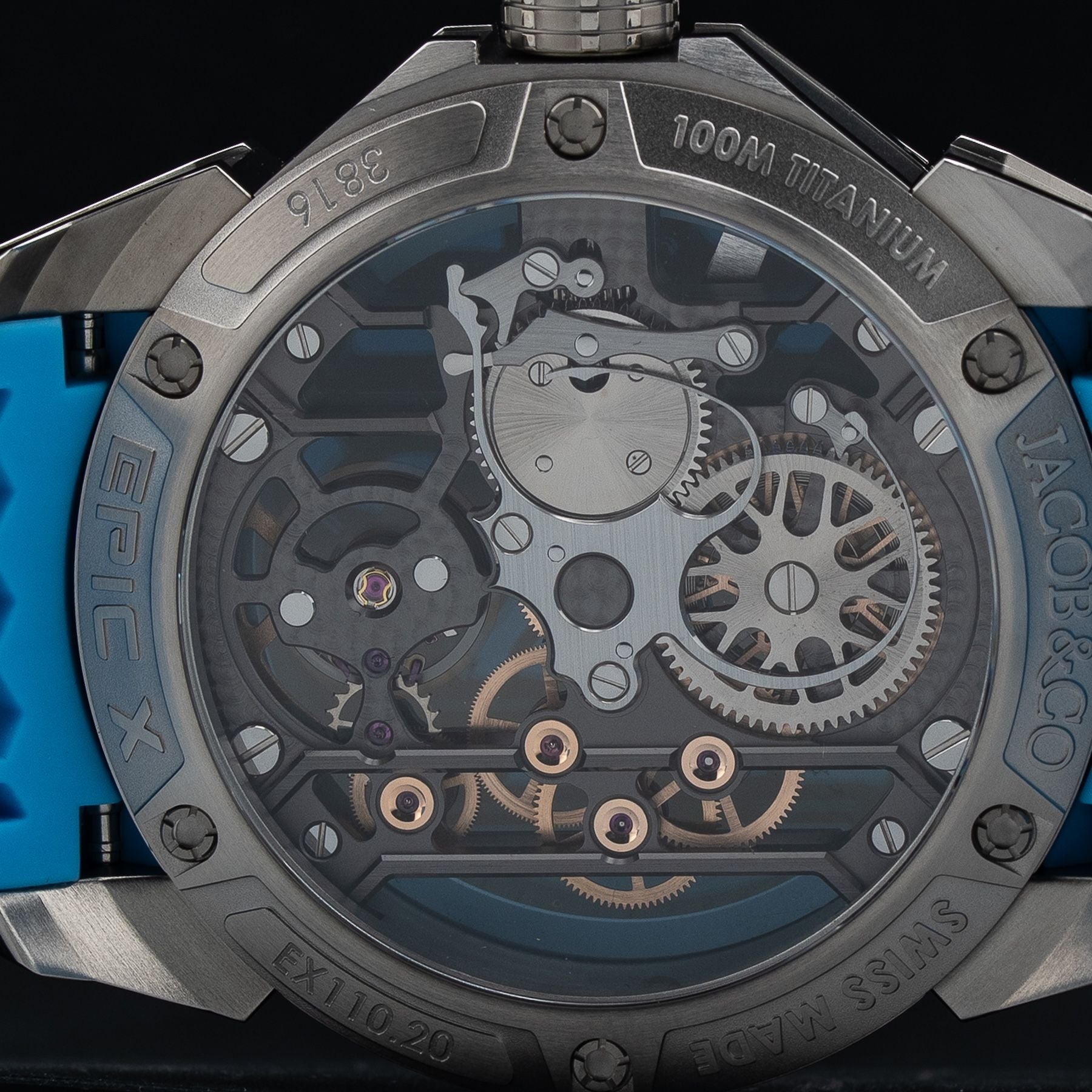 Jacob & Co. Epic X Skeleton Light Blue
