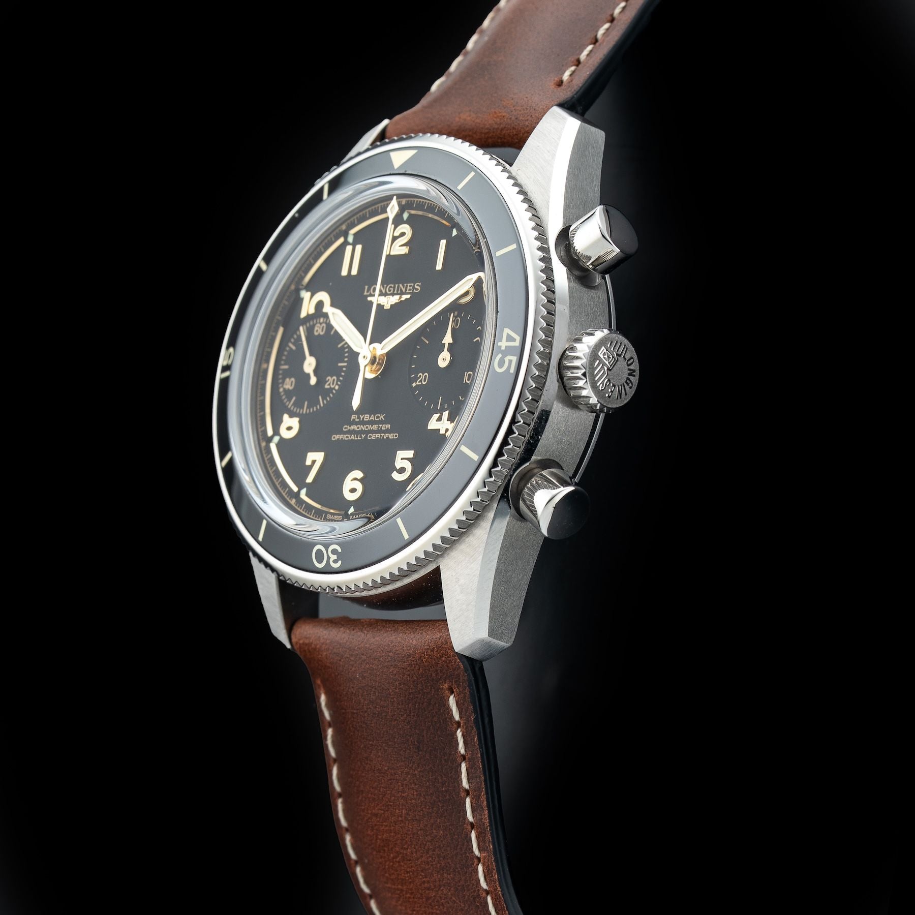 Longines Spirit Pilot Flyback L3.721.4.53.2