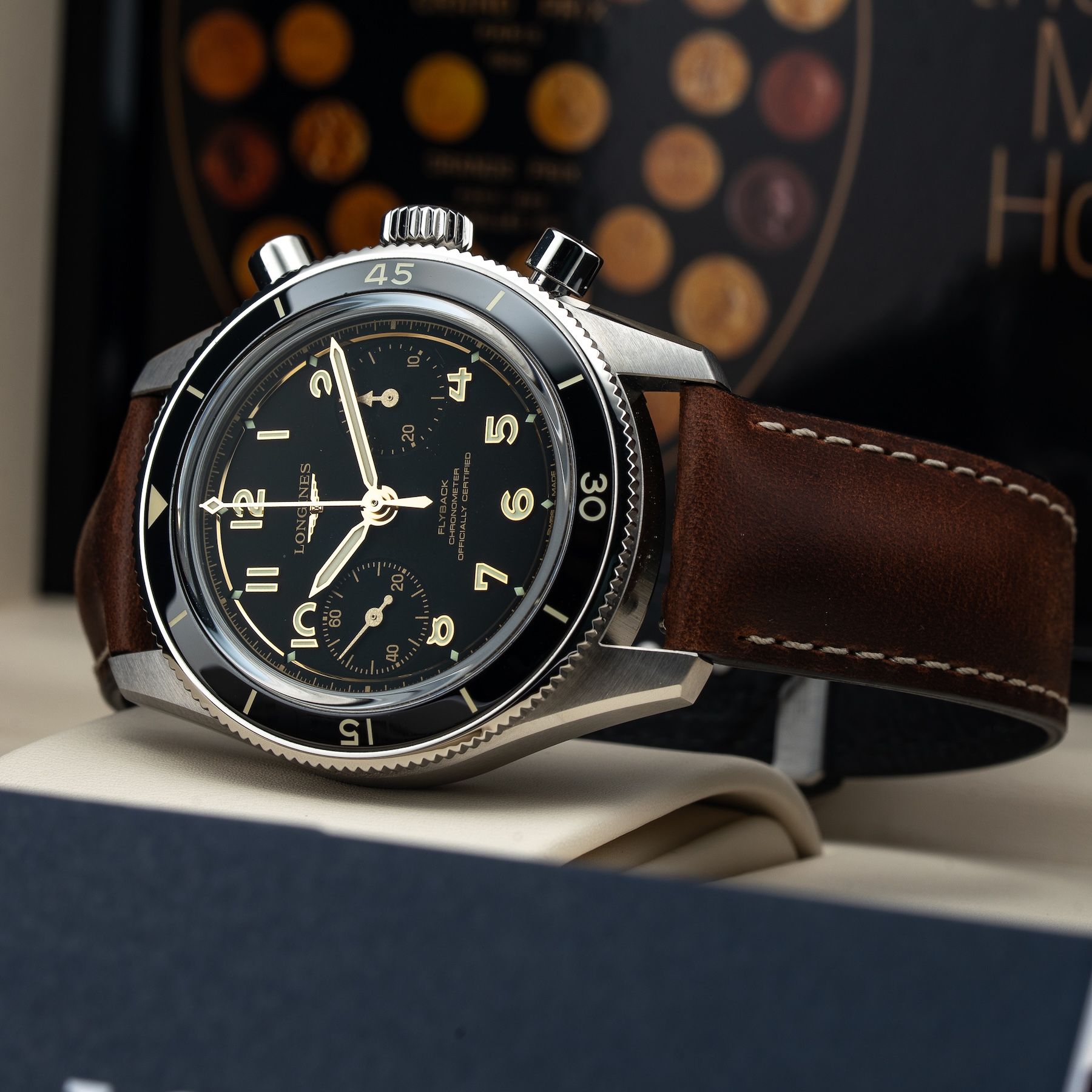 Longines Spirit Pilot Flyback L3.721.4.53.2