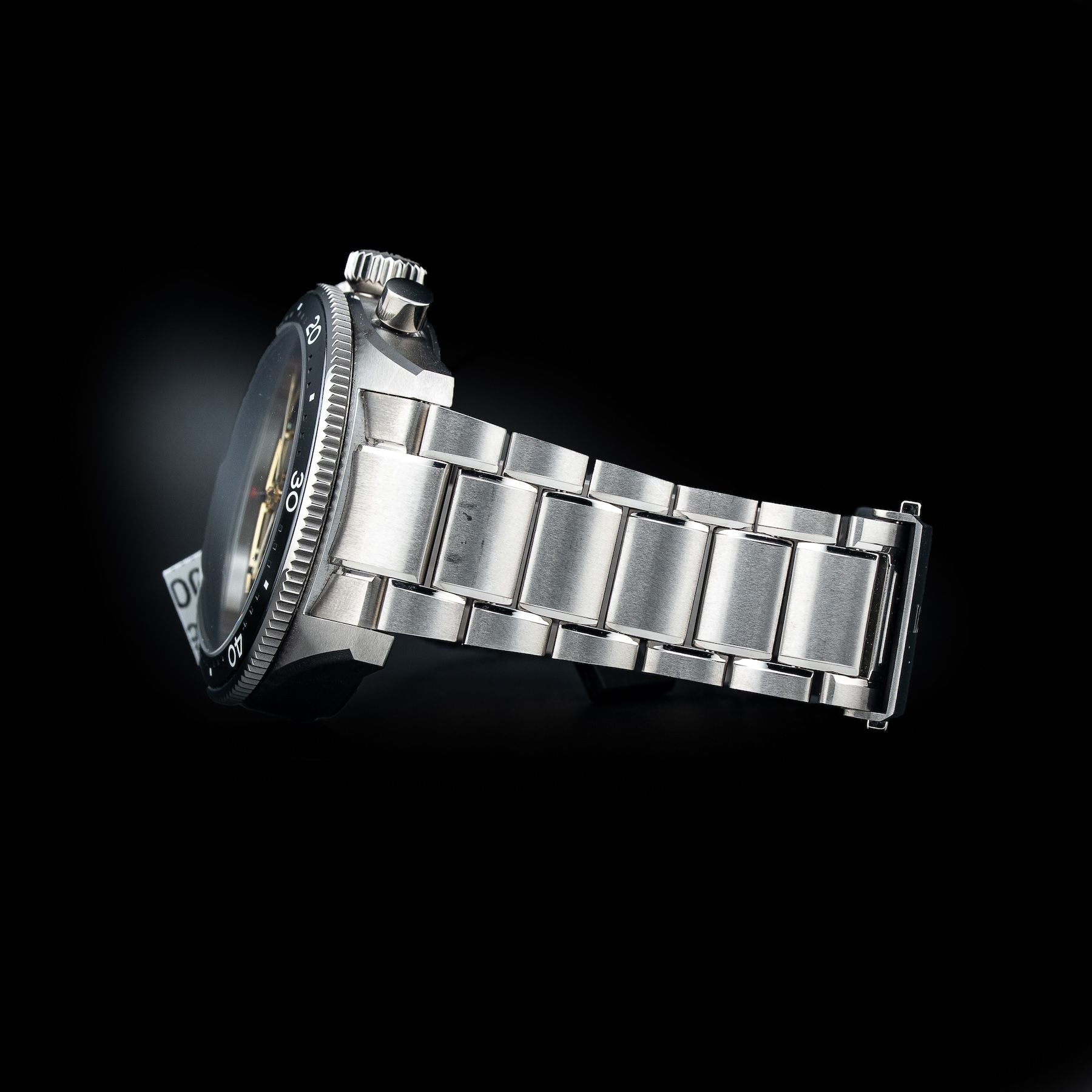 Longines L3.821.1.53.6 Spirit Anthracite Dial on Bracelet