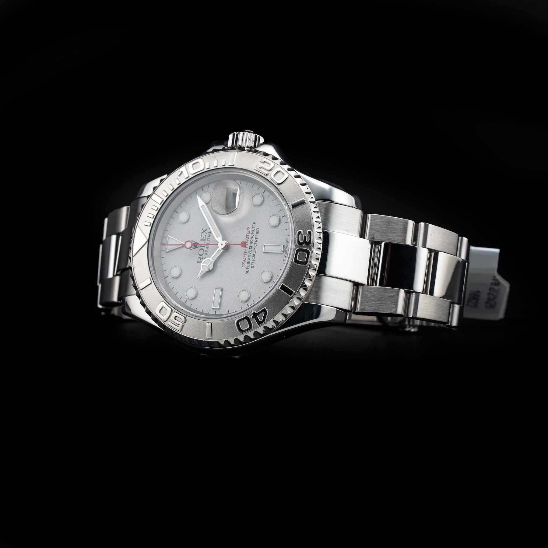 Rolex Yacht-Master 40 Silver Dial Chronometer Men's Watch 16622