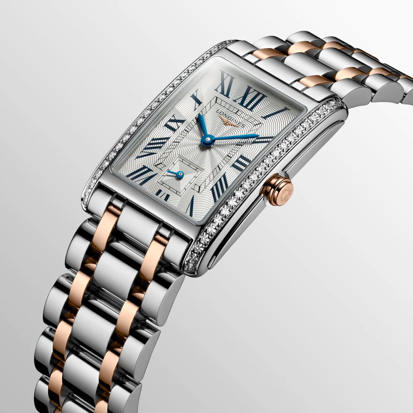 Longines DolceVita Stainless Steel Rose Gold 23mm L5.512.5.79.7