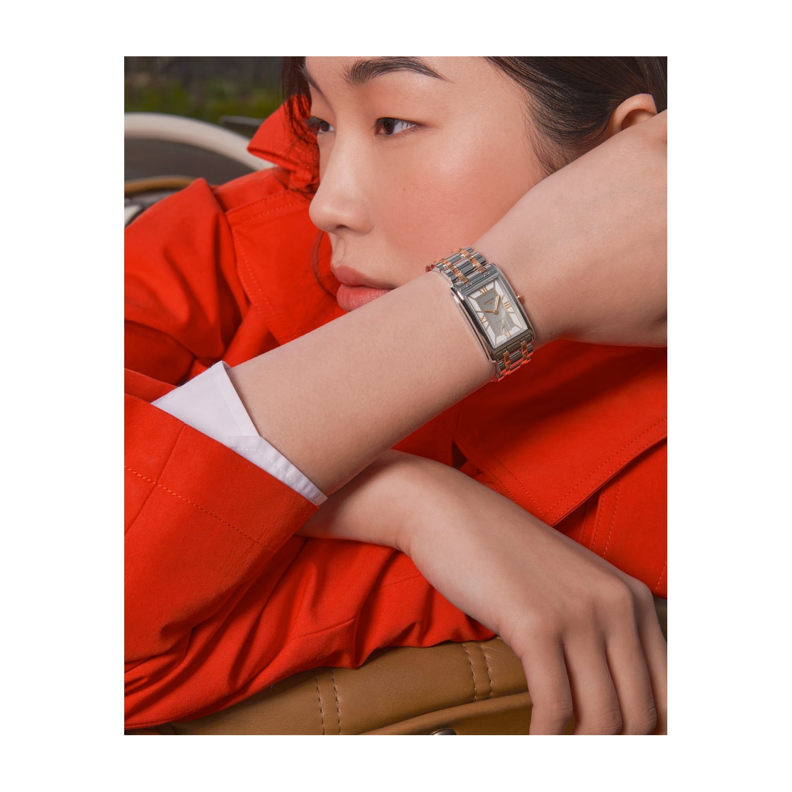 Longines DolceVita Stainless Steel Rose Gold 23mm L5.512.5.75.7