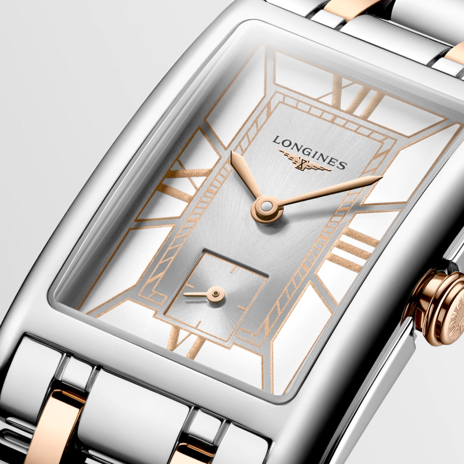 Longines DolceVita Stainless Steel Rose Gold 23mm L5.512.5.75.7