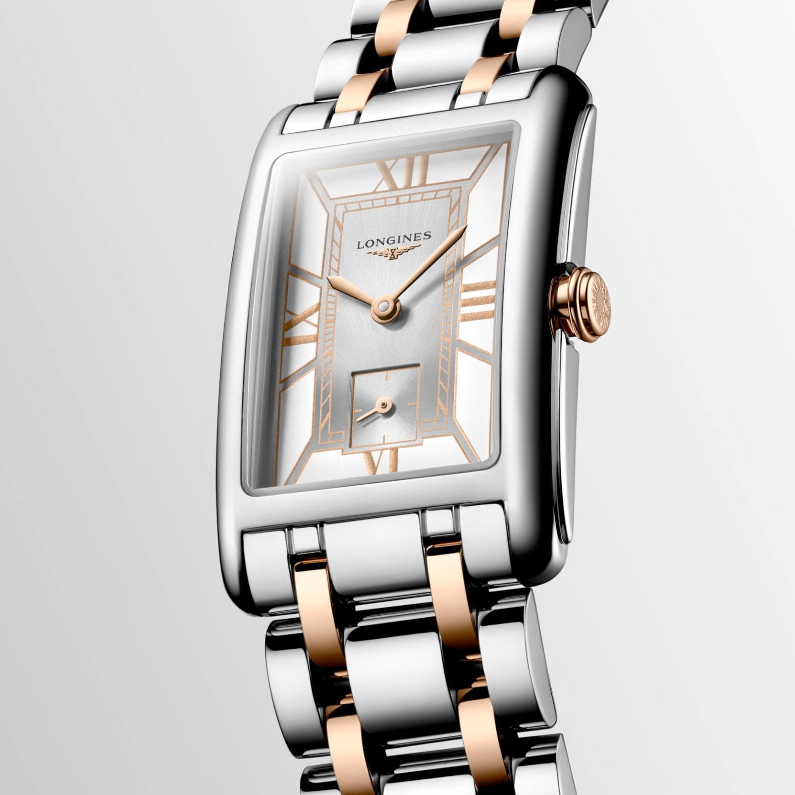 Longines DolceVita Stainless Steel Rose Gold 23mm L5.512.5.75.7