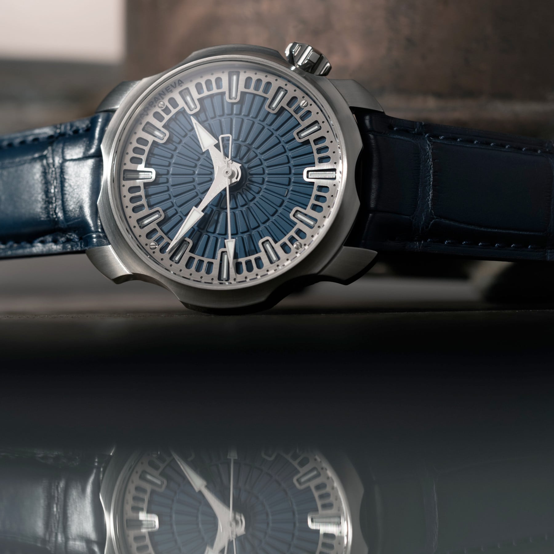 Sarpaneva Super1.2 Blue on Strap