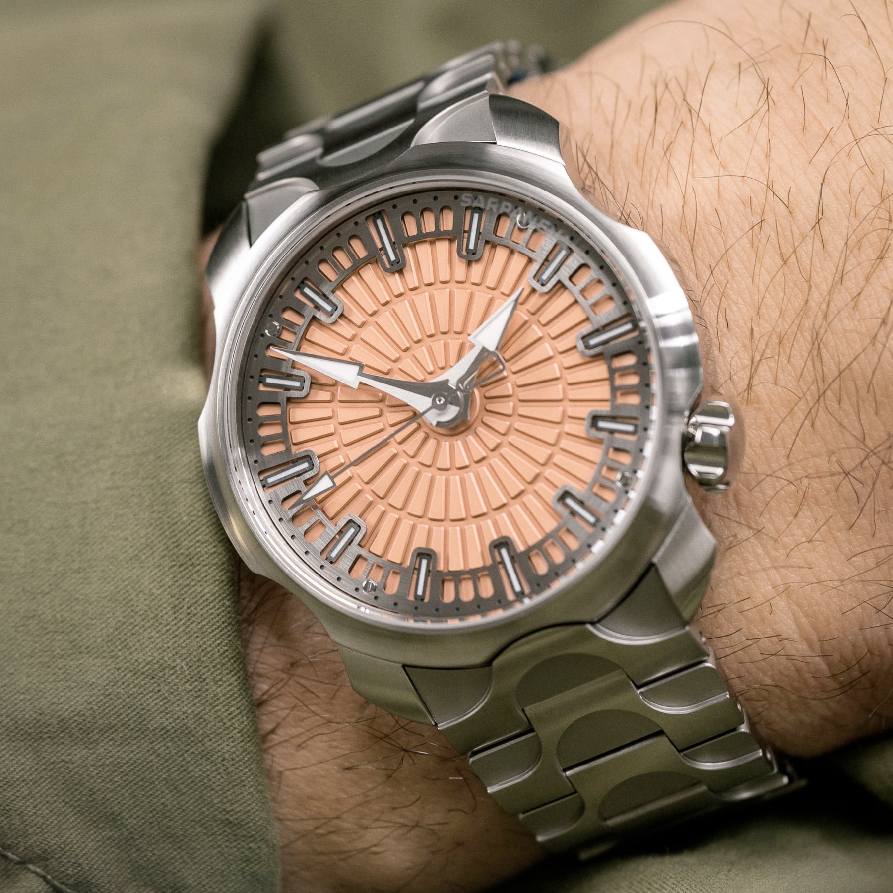 Sarpaneva Super1.2 Salmon on Bracelet