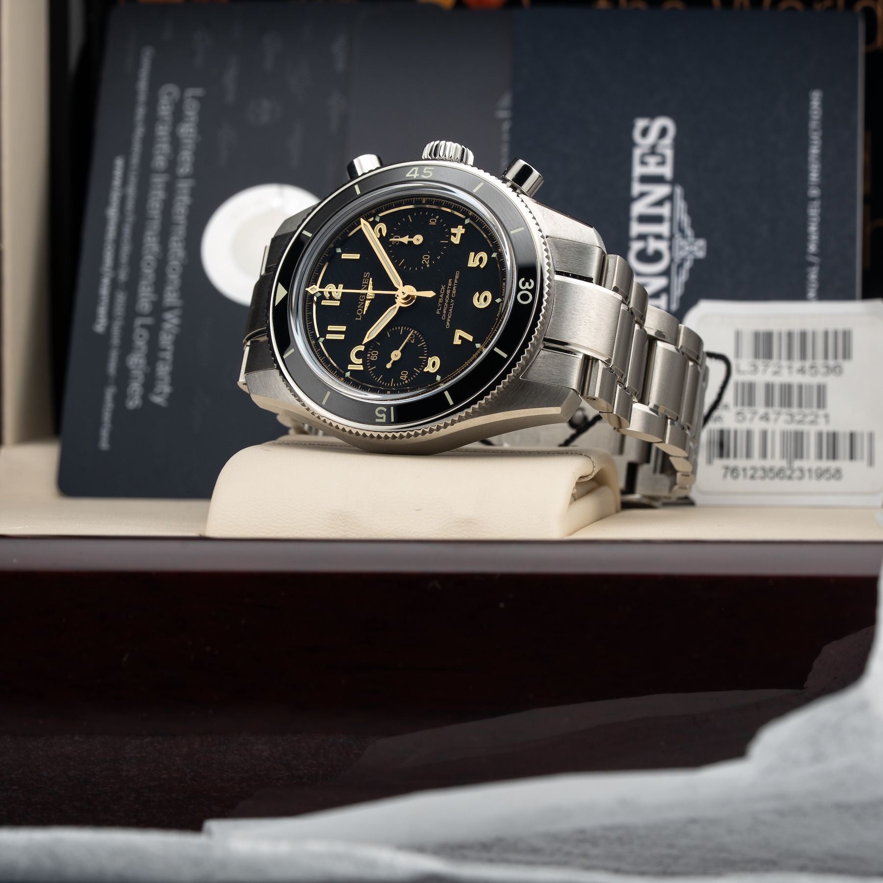 Longines Spirt Pilot Flyback L3.721.4.53.6