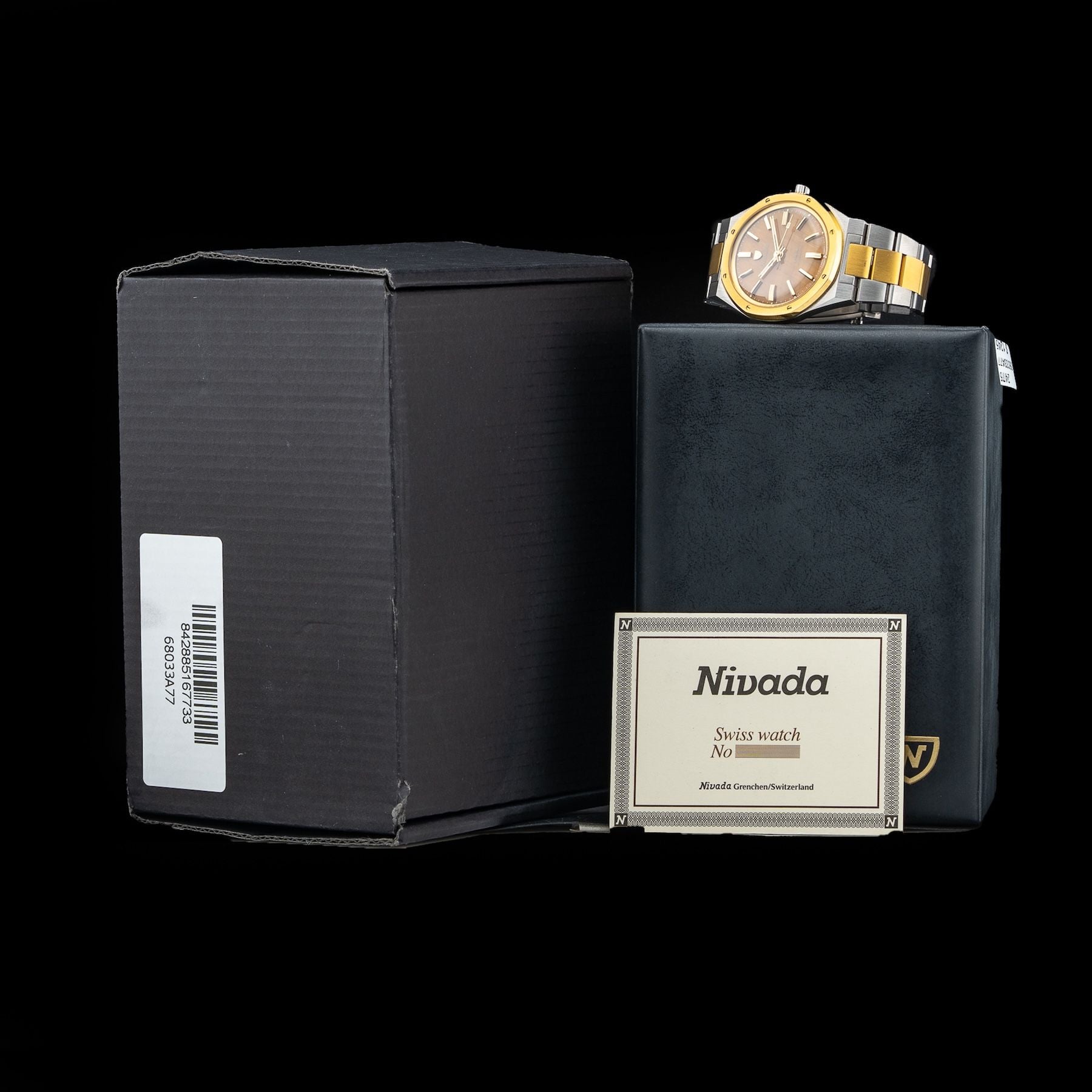 Nivada Grenchen F77 Tiger Eye Bicolor Mark I
