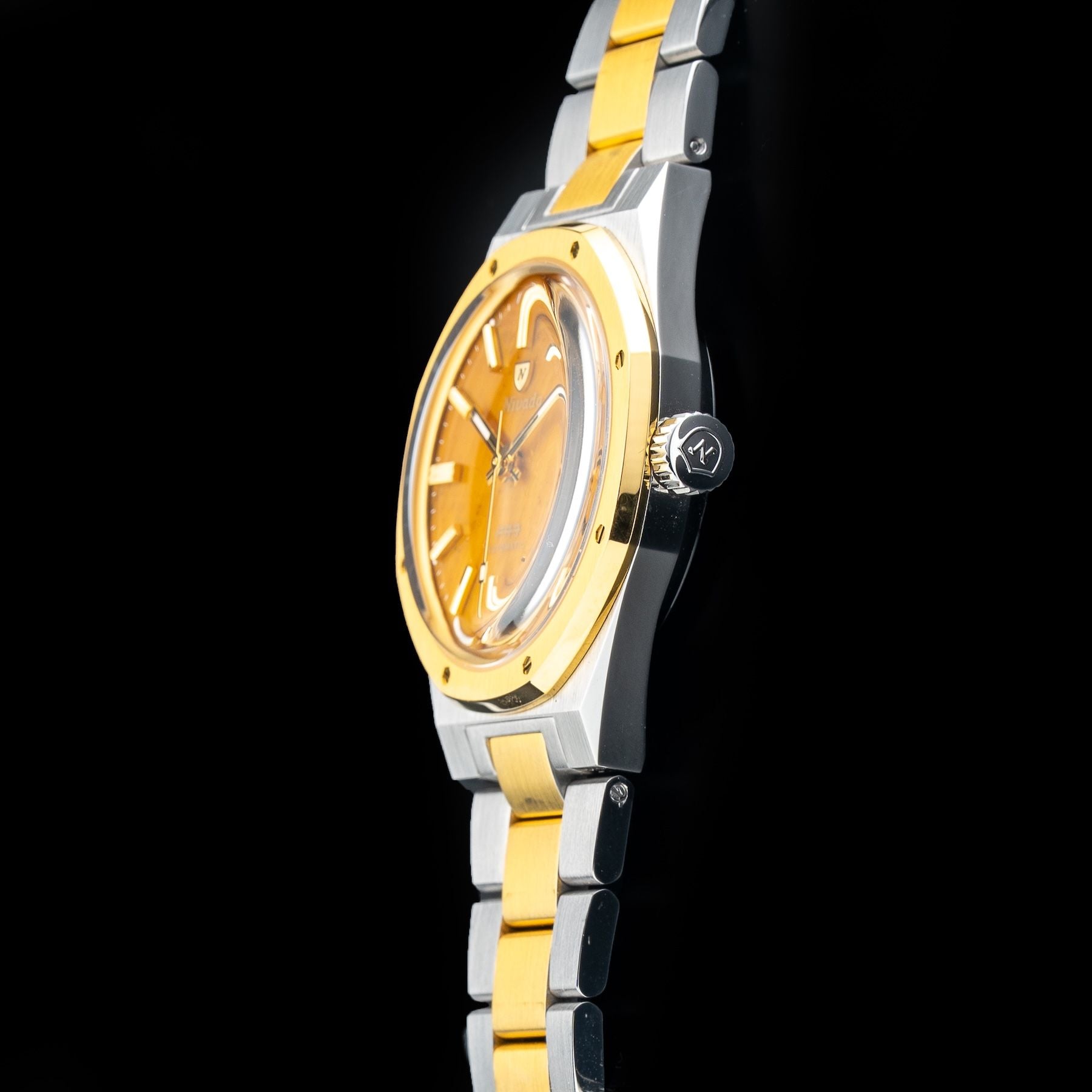 Nivada Grenchen F77 Tiger Eye Bicolor Mark I