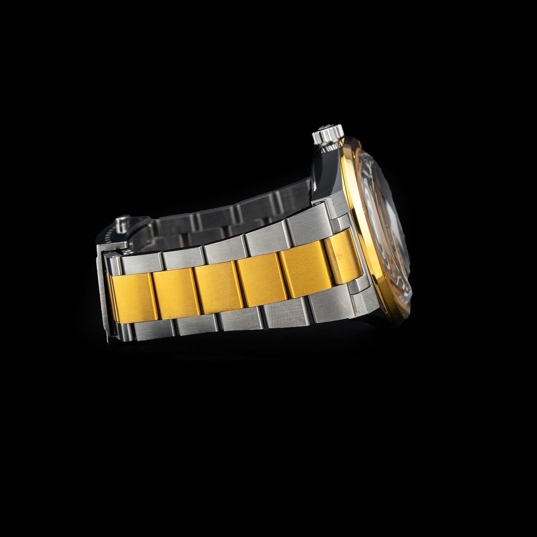 Nivada Grenchen F77 Tiger Eye Bicolor Mark I