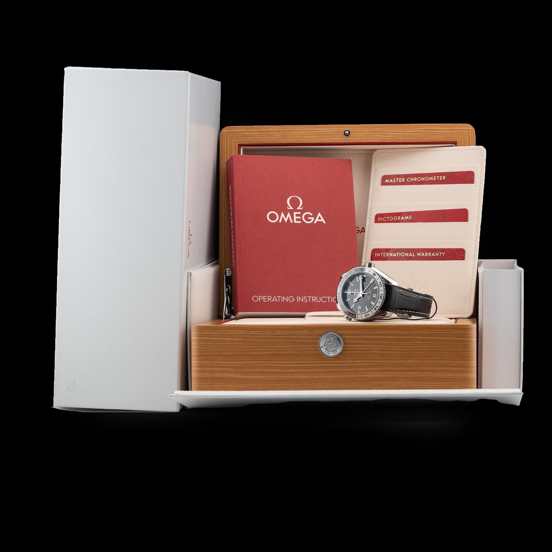 Omega Planet Ocean 600m co-axial Master Chronometer GMT 215.33.44.22.01.001