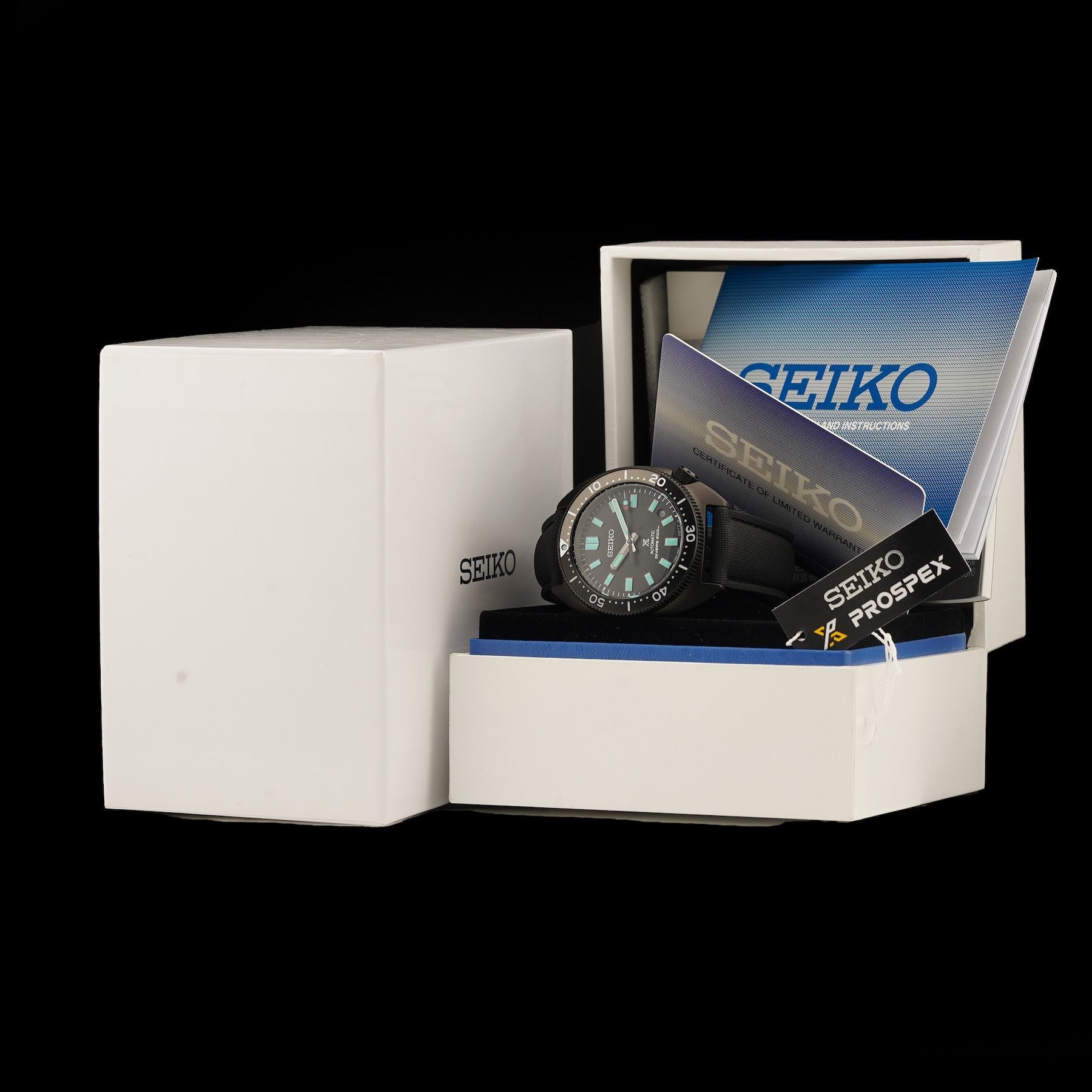 Seiko Prospex SPB335 "Night Vision" Diver 1968 Re-Interpretation