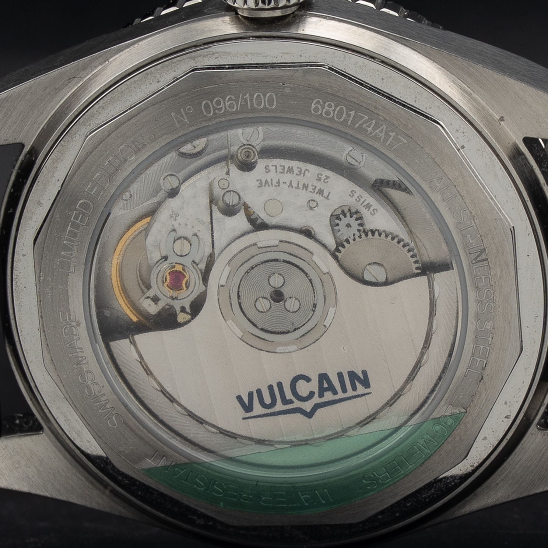 Vulcain 680174A17.BAR200 Skindiver GMT Purple
