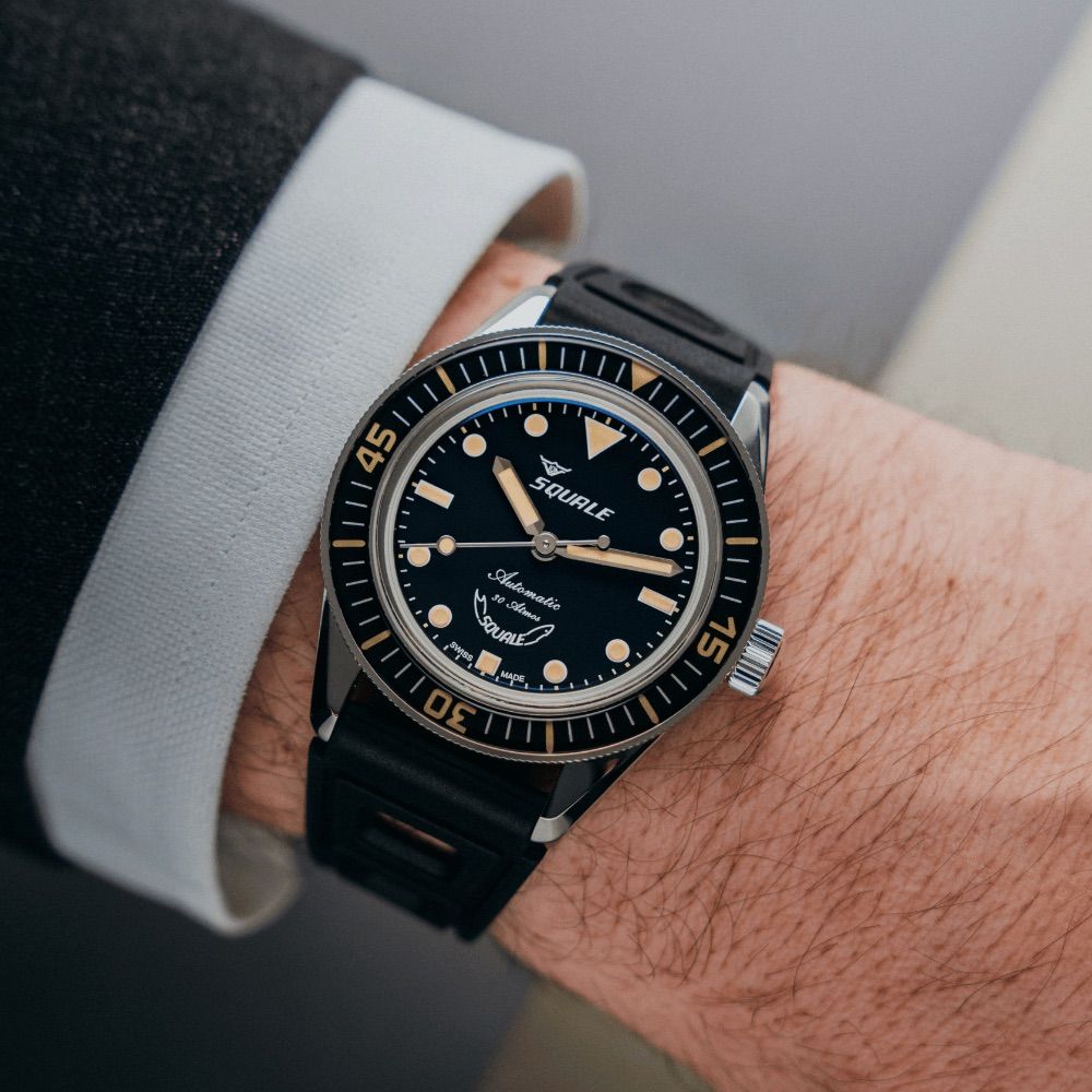 Squale Sub 37 Legend SUB-37BKBK.RBK