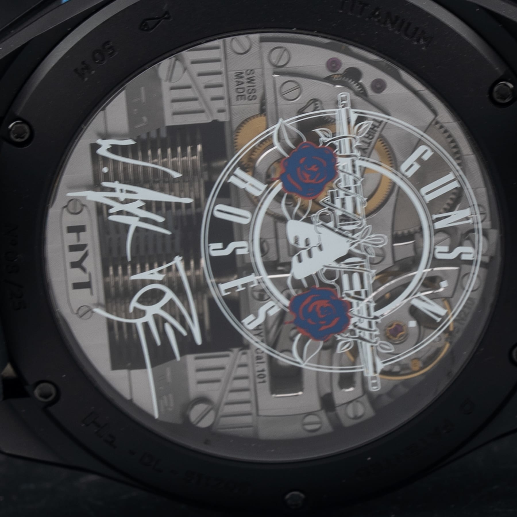 HYT Skull Axl Rose H00631-A