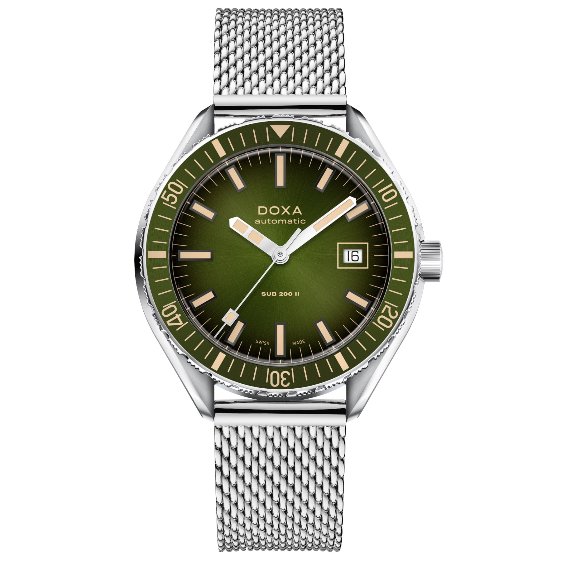 DOXA SUB 200 II Sea Emerald 795.10.131.10 - Exquisite Timepieces