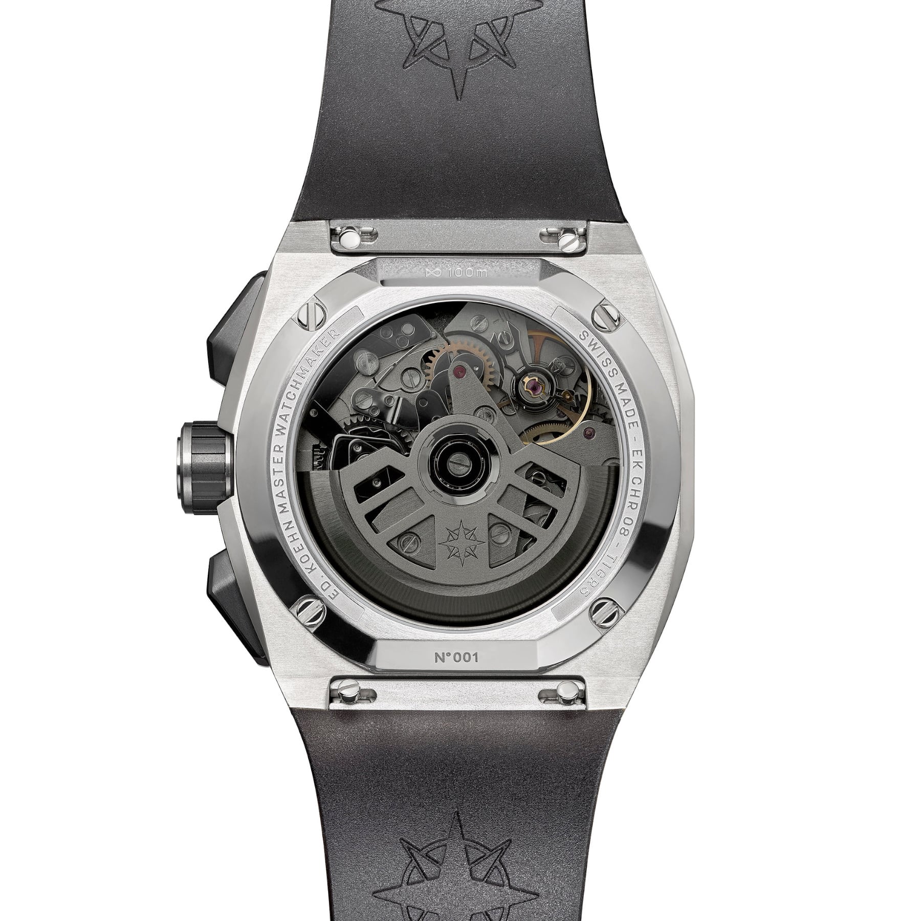 Edouard Koehn Tempus III Black Chronograph EK-CHR09GRBK