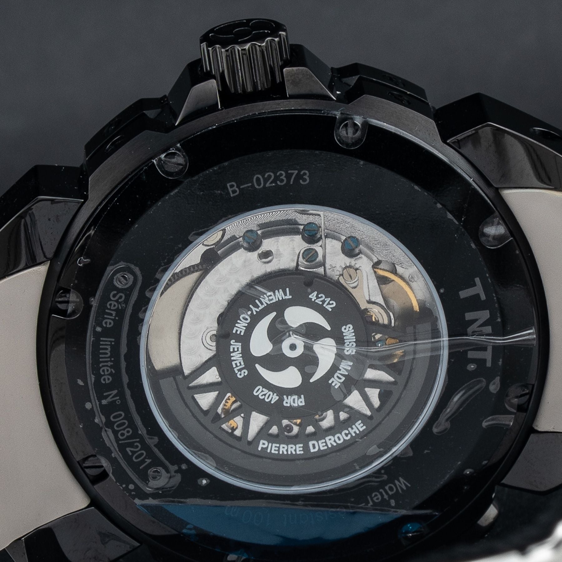 Pierre DeRoche TNT GMT Power Reserve 43