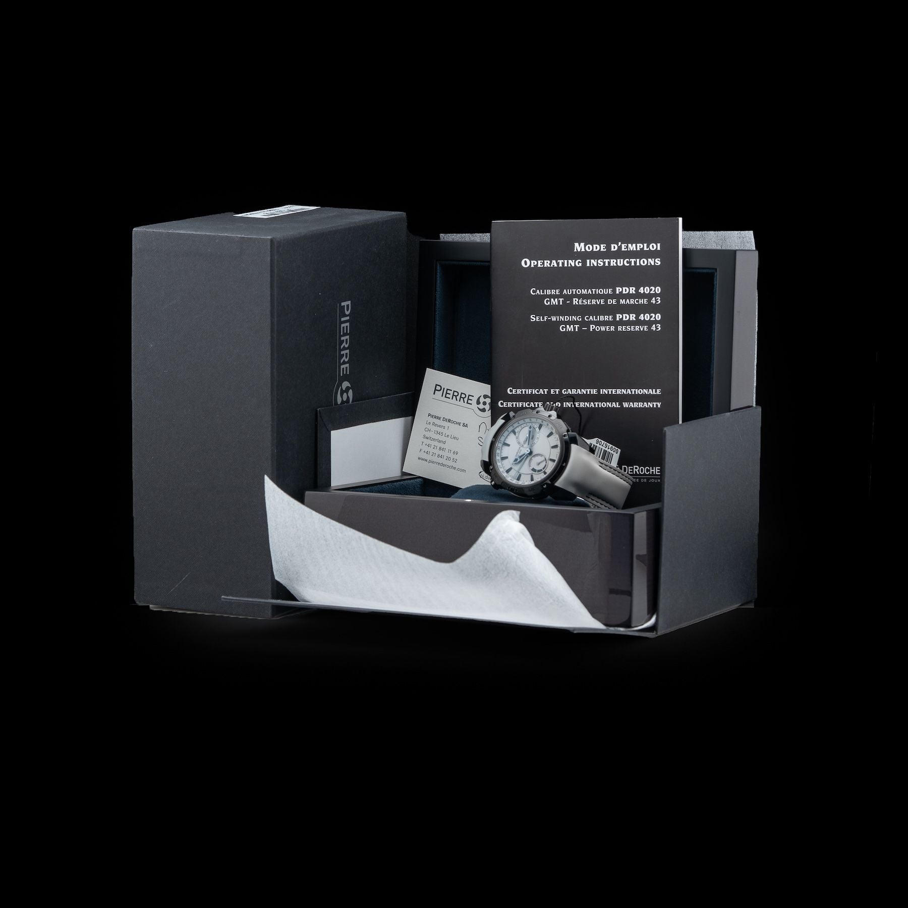 Pierre DeRoche TNT GMT Power Reserve 43