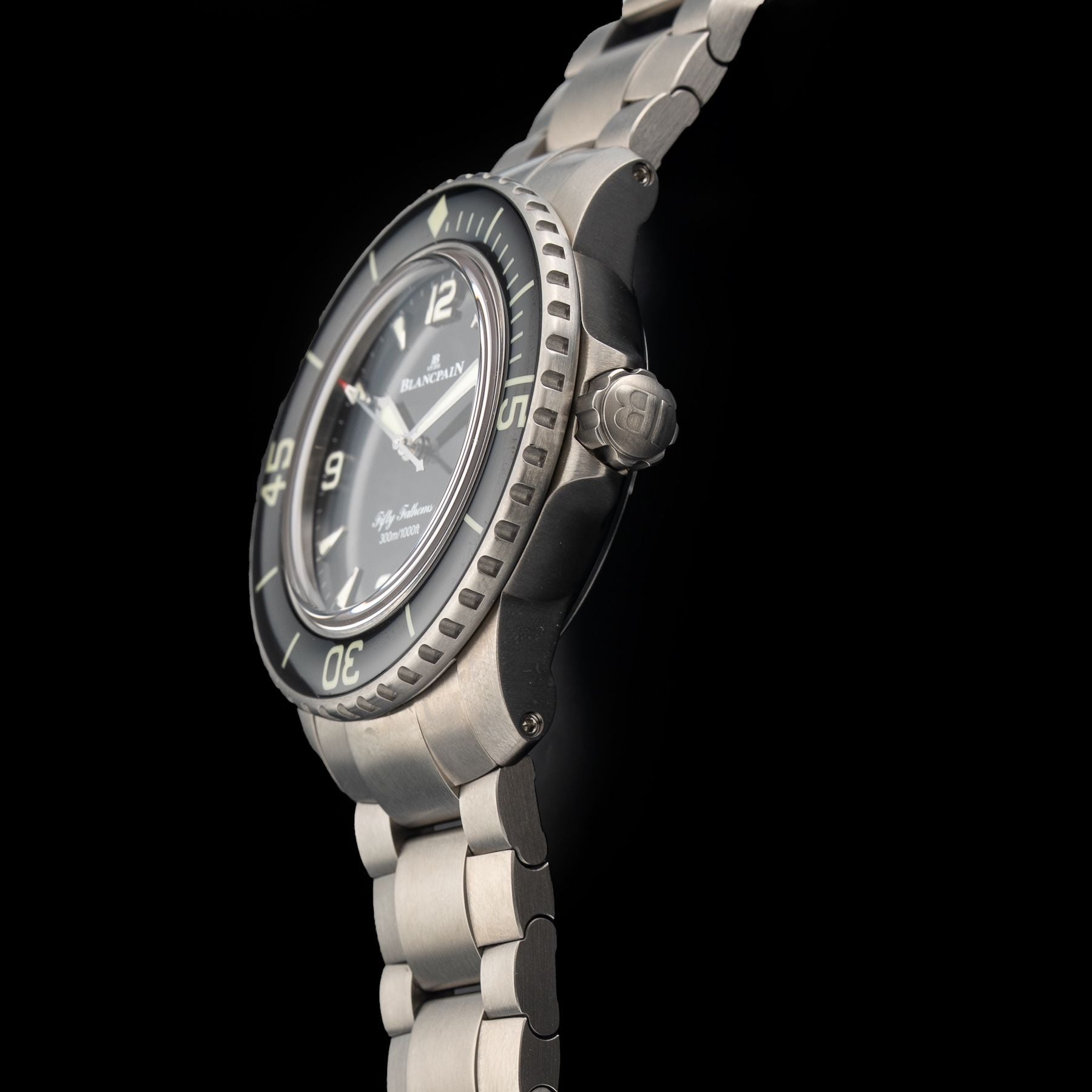 Blancpain Fifty Fathoms Automatic 42mm Black Dial 5010 12B30 98S