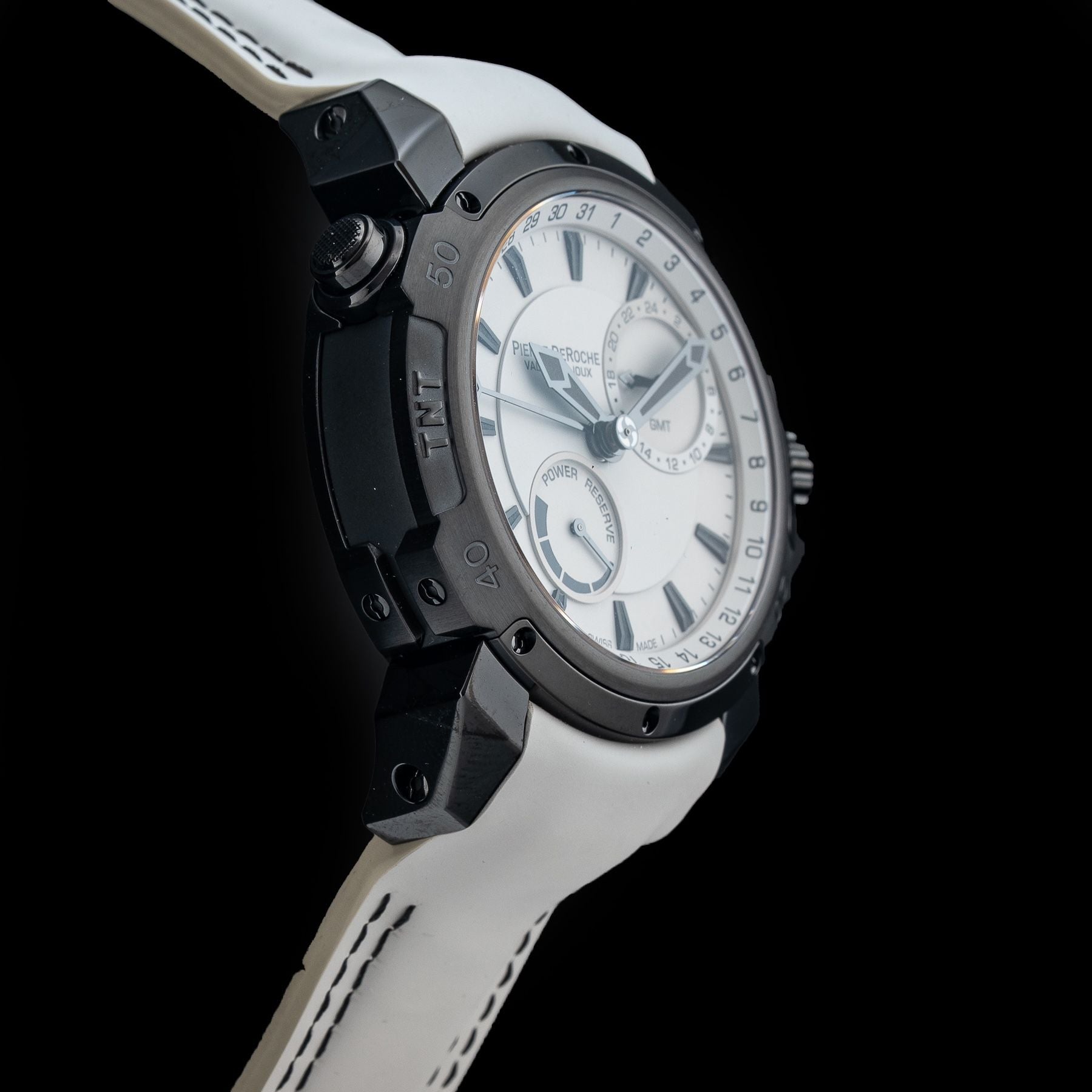 Pierre DeRoche TNT GMT Power Reserve 43