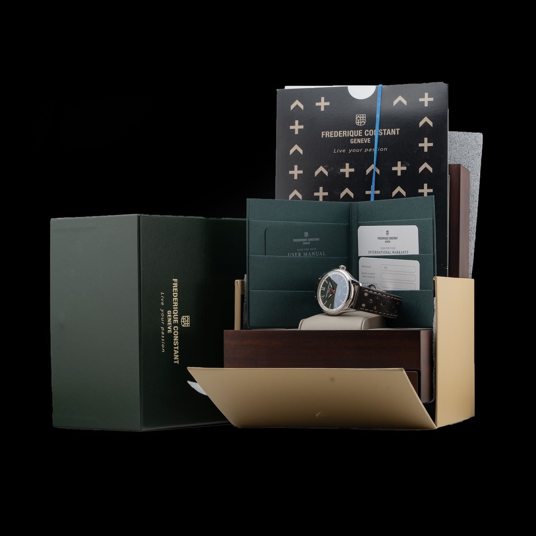 Frederique Constant Classics Vintage Rally Healey Chronograph FC-301HGRS5B26