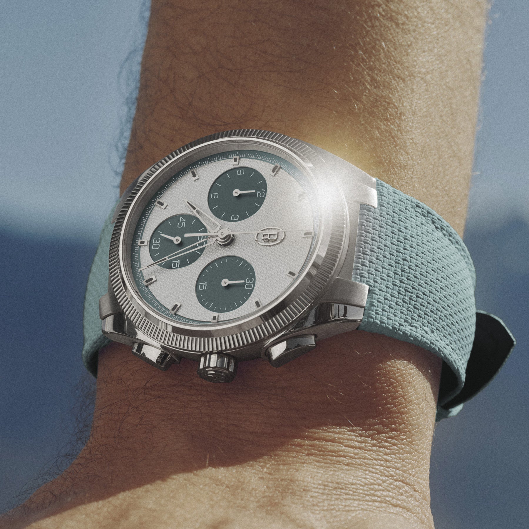 Parmigiani Fleurier Tonda PF Sport Chronograph Silver Verzasca