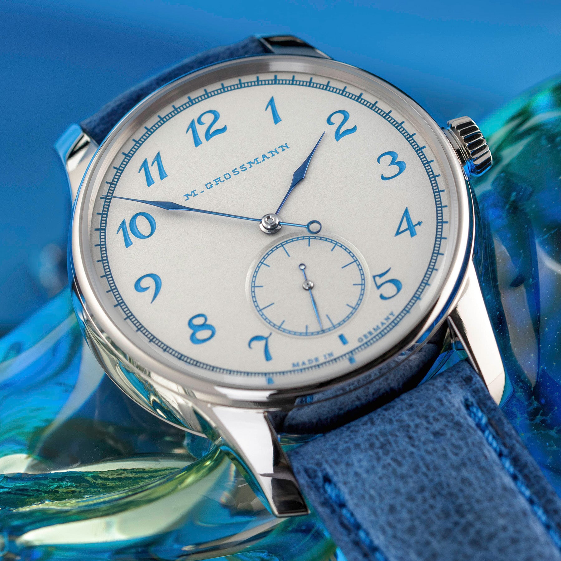 Moritz Grossmann HAMATIC Silver-Plated by Friction