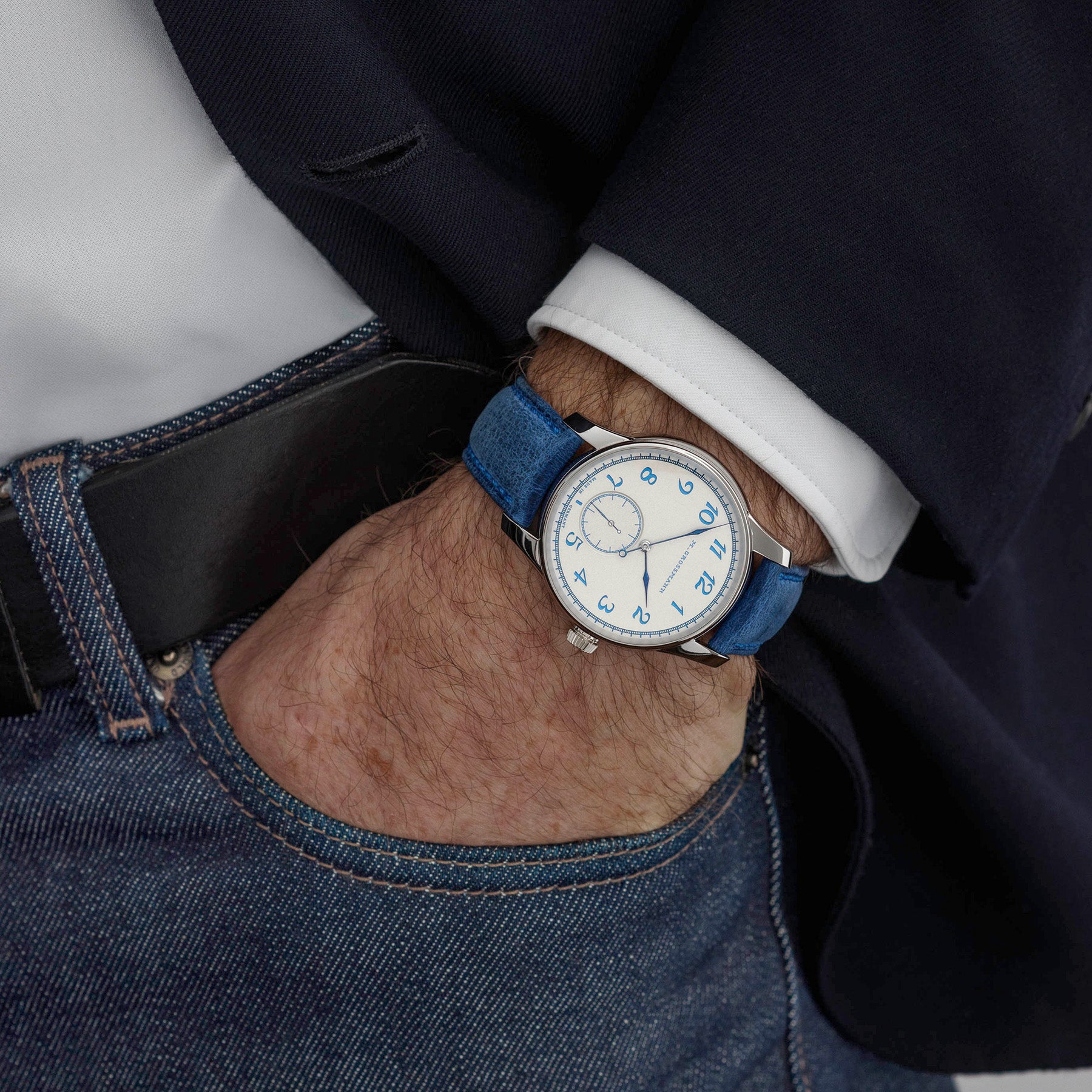Moritz Grossmann HAMATIC Silver-Plated by Friction
