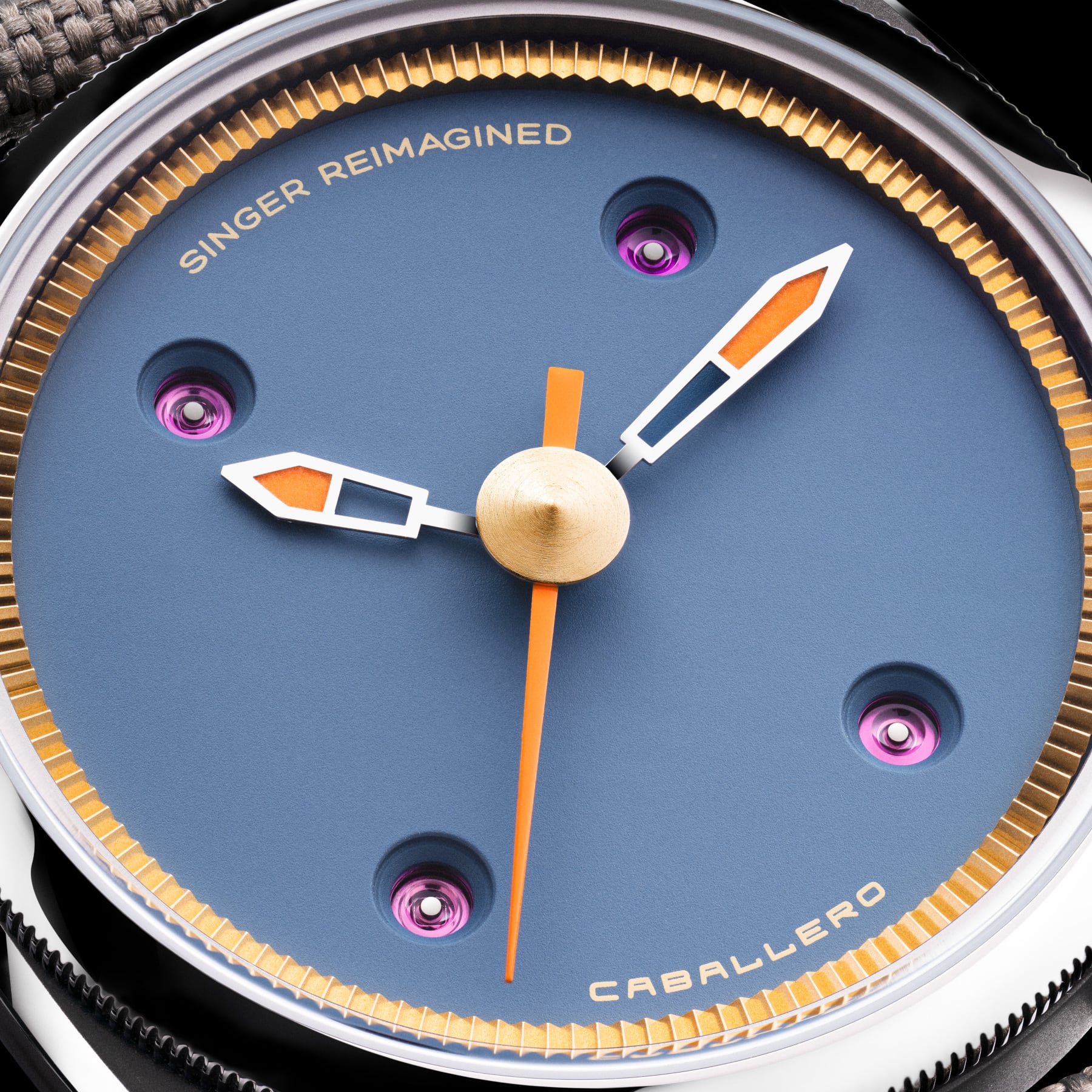 Singer Reimagined Caballero Titanium Blue SR702-3