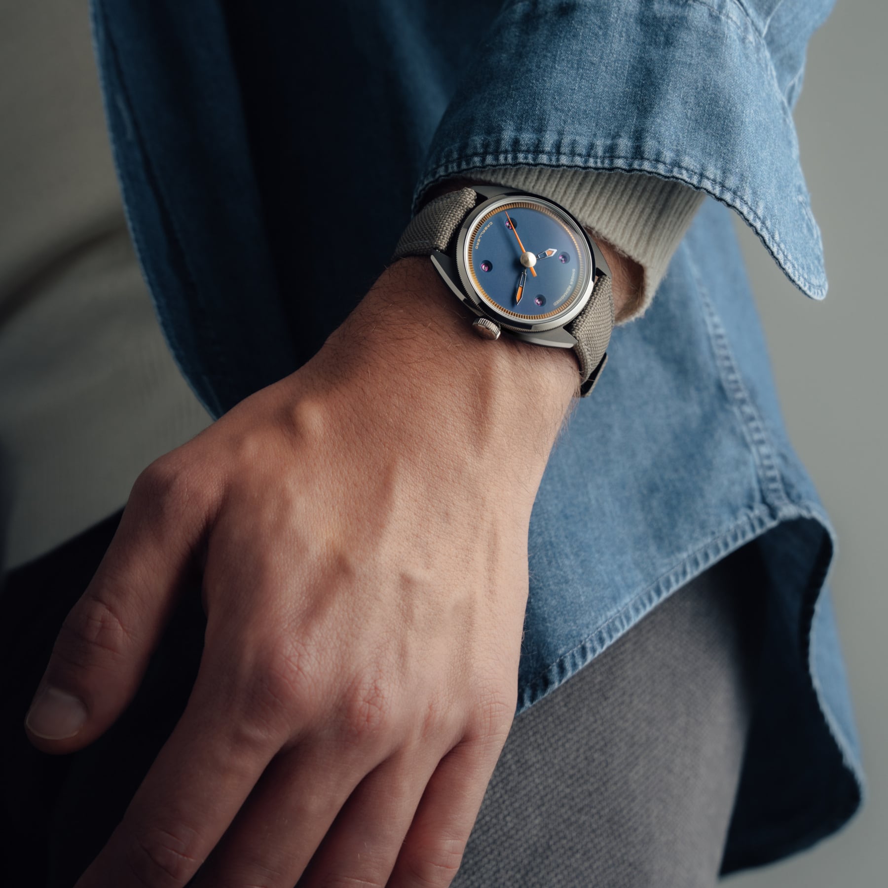 Singer Reimagined Caballero Titanium Blue SR702-3
