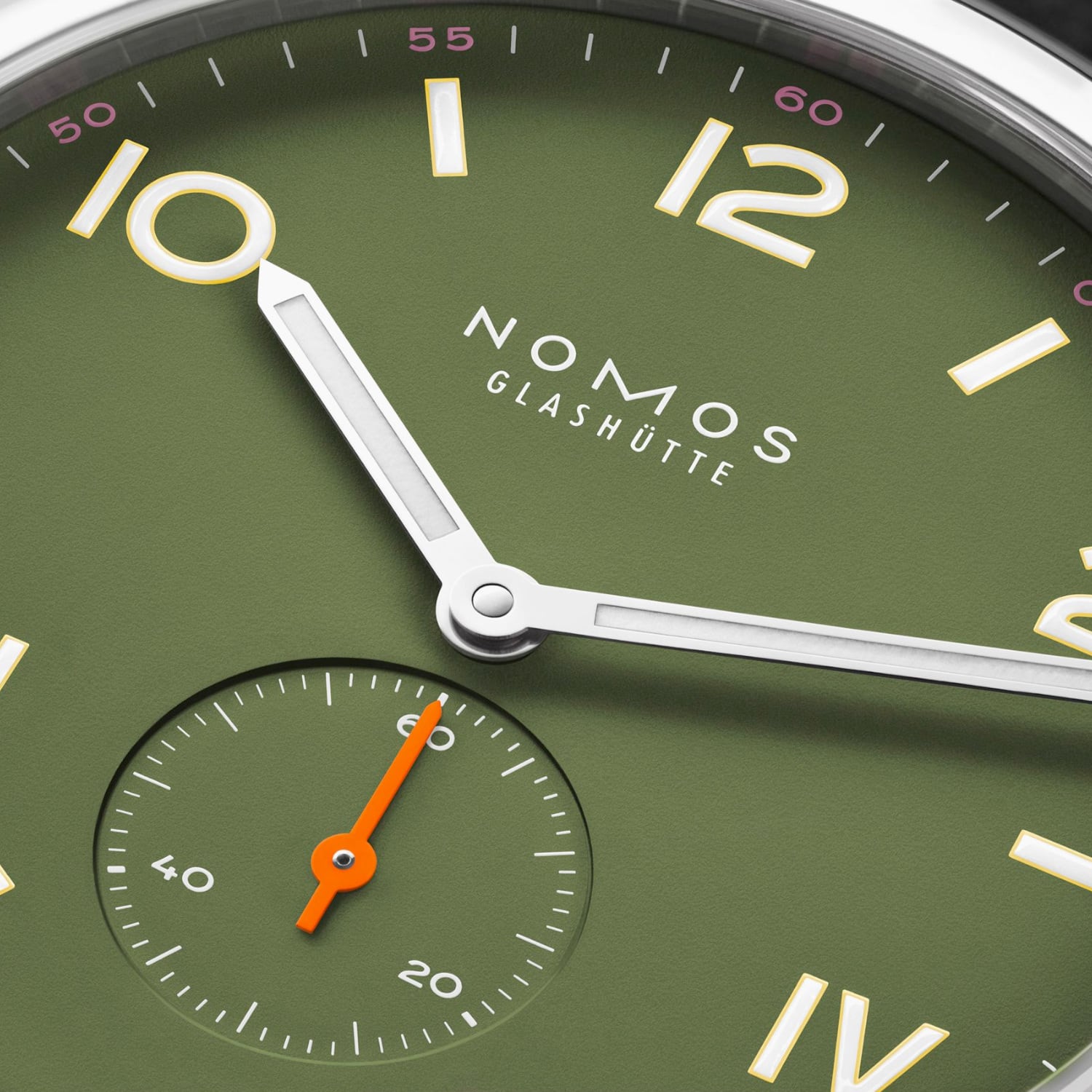 NOMOS Glashütte Club Campus 38 All Olive