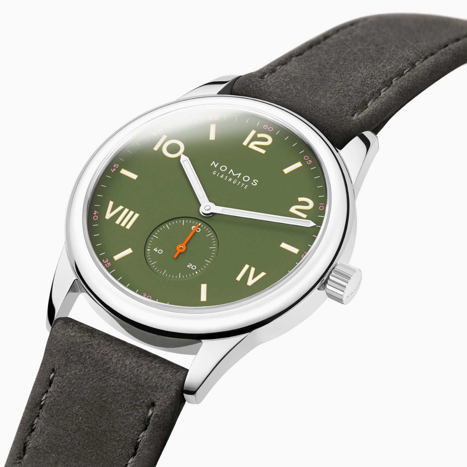 NOMOS Glashütte Club Campus 38 All Olive