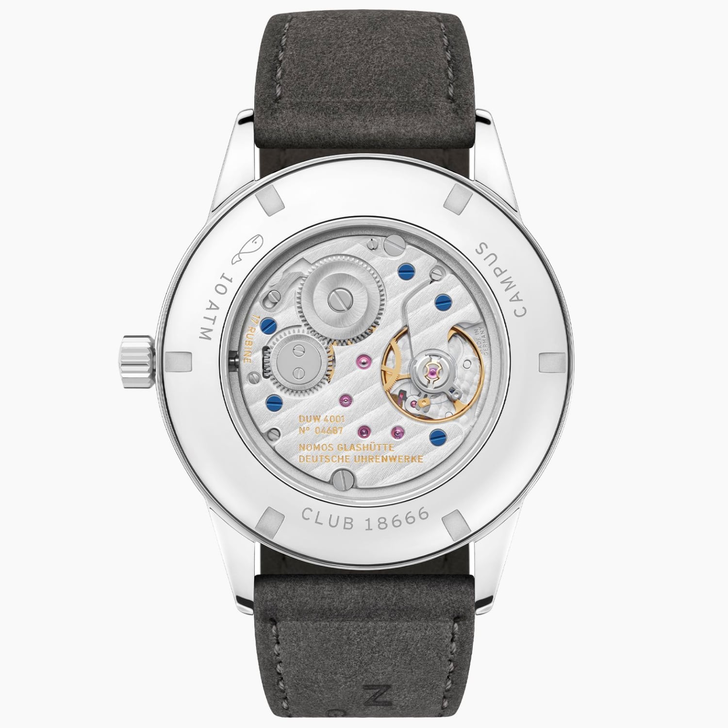 NOMOS Glashütte Club Campus 38 All Olive