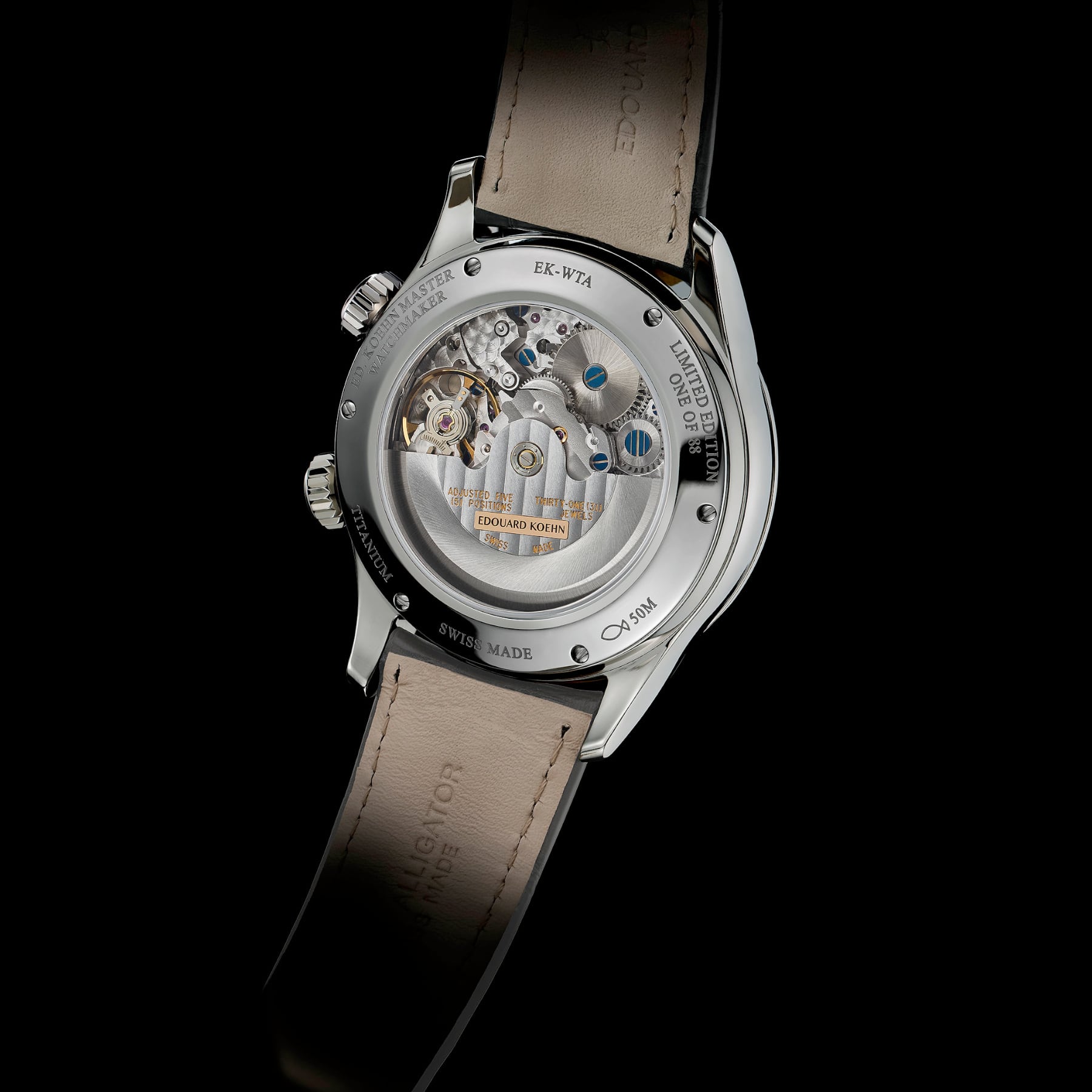 Edouard Koehn World Heritage Black EK-WTA01CS