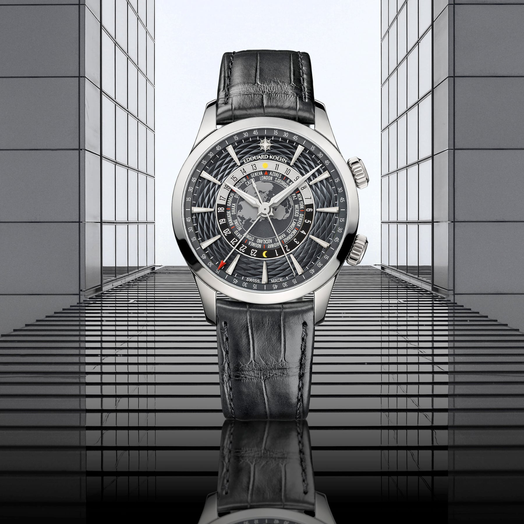 Edouard Koehn World Heritage Black EK-WTA01CS