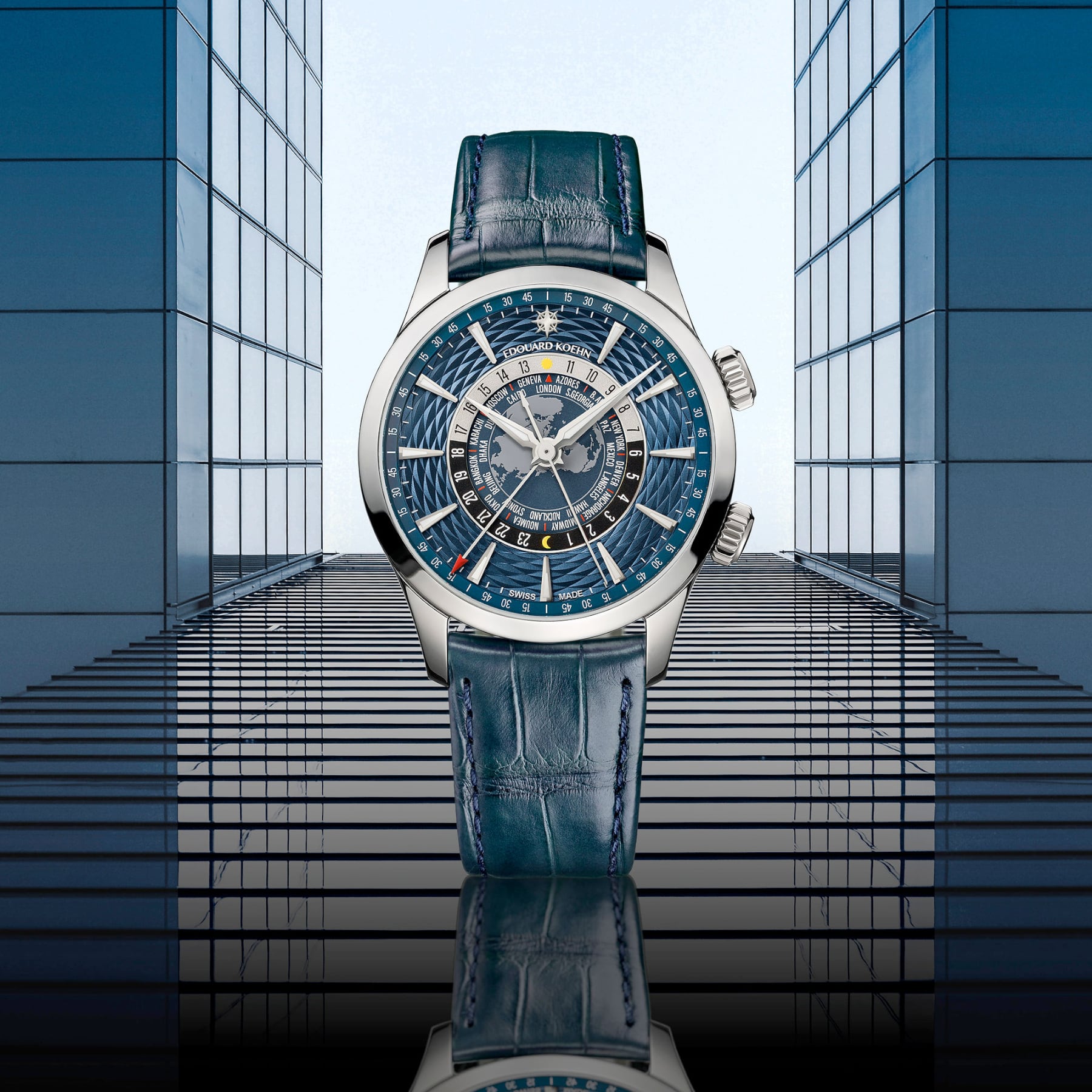 Edouard Koehn World Heritage Blue EK-WTA05CS