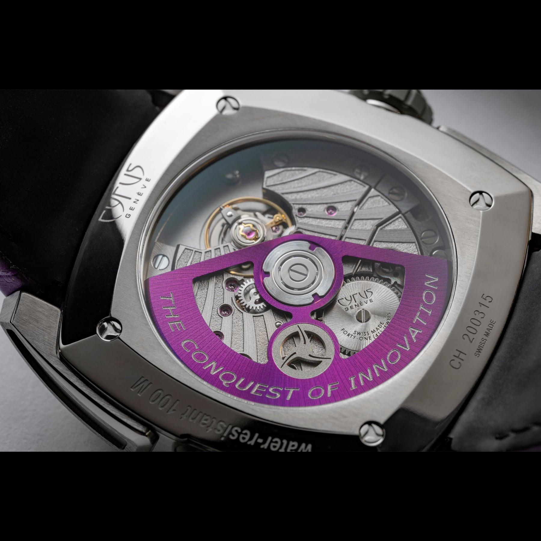 Cyrus Klepcys GMT Royal Purple 539.507.TTM.D