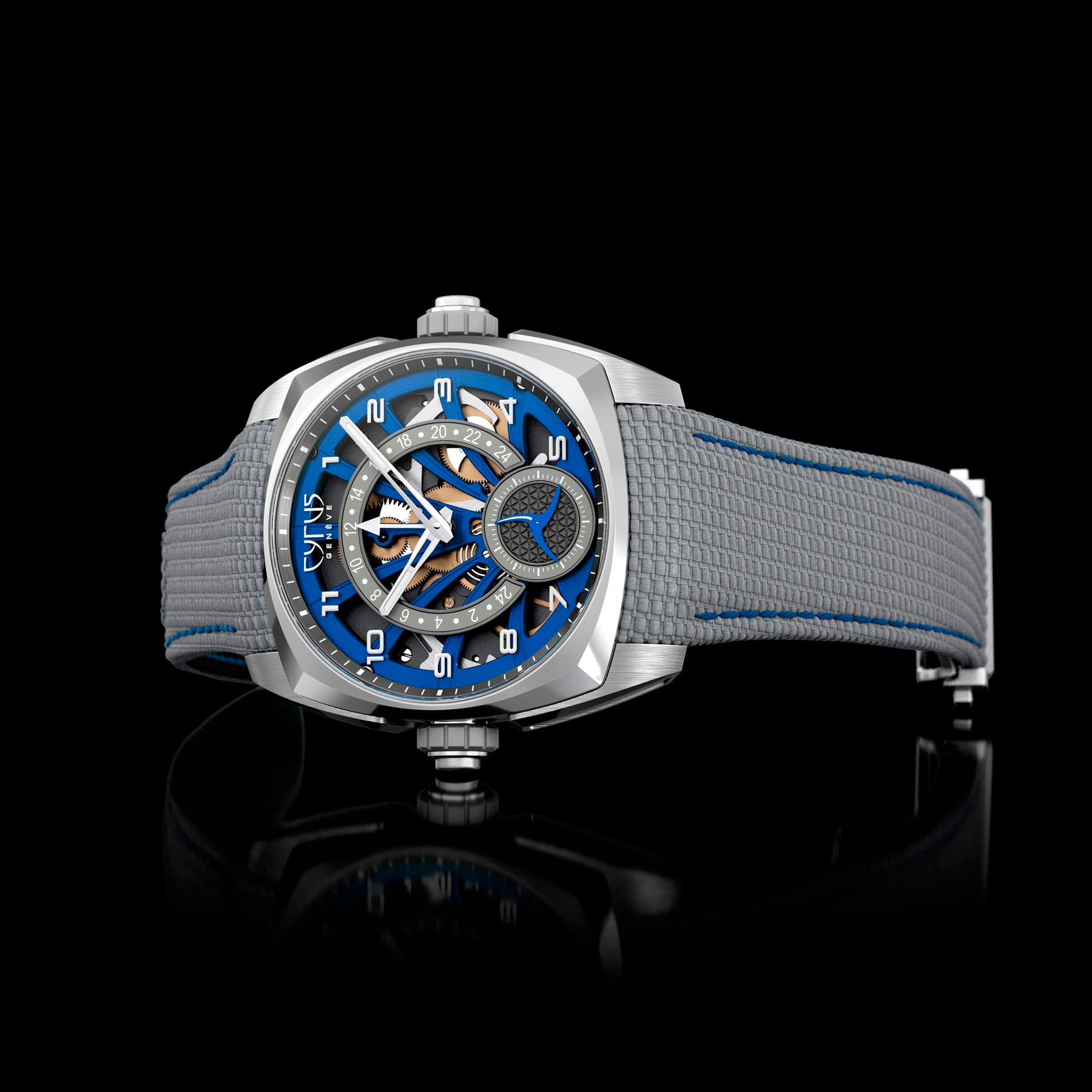 Cyrus Klepcys GMT Ocean Blue 539.507.TT.B
