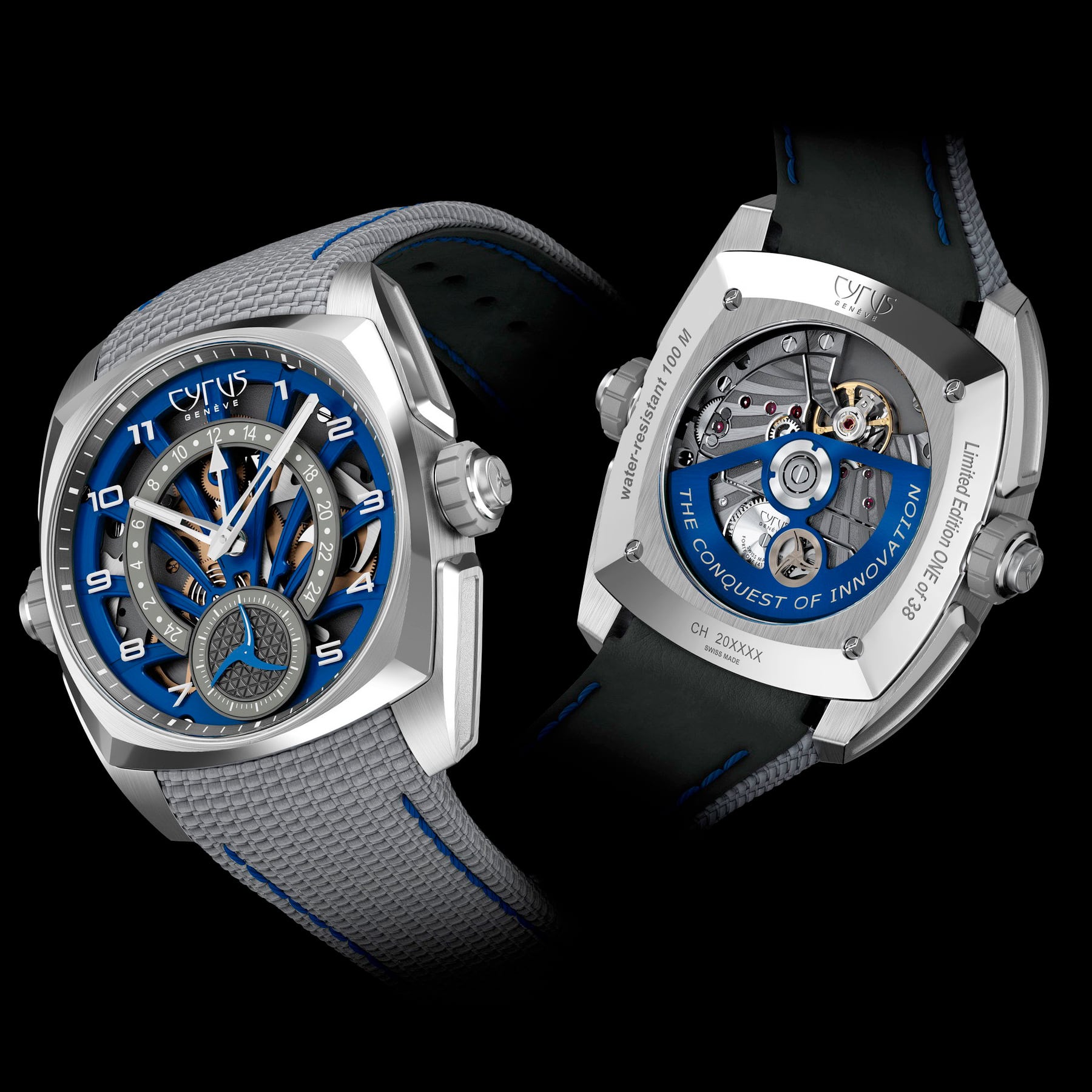 Cyrus Klepcys GMT Ocean Blue 539.507.TT.B