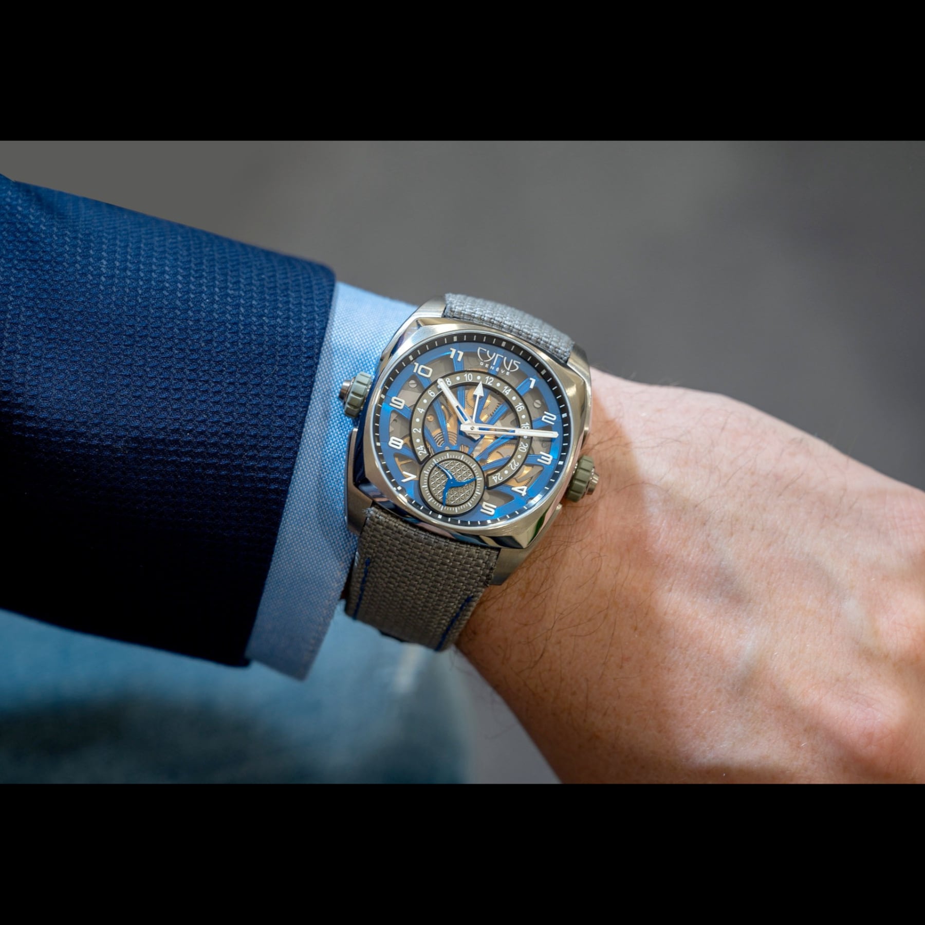 Cyrus Klepcys GMT Ocean Blue 539.507.TT.B