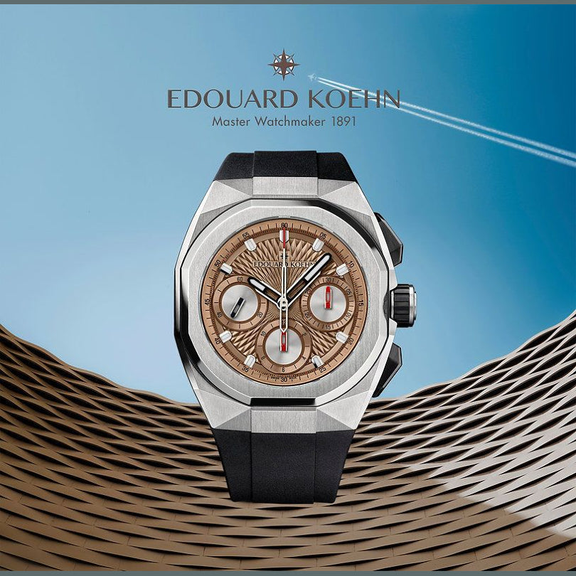 Edouard Koehn Tempus III Sand Chronograph EK-CHR09GRBK – Exquisite