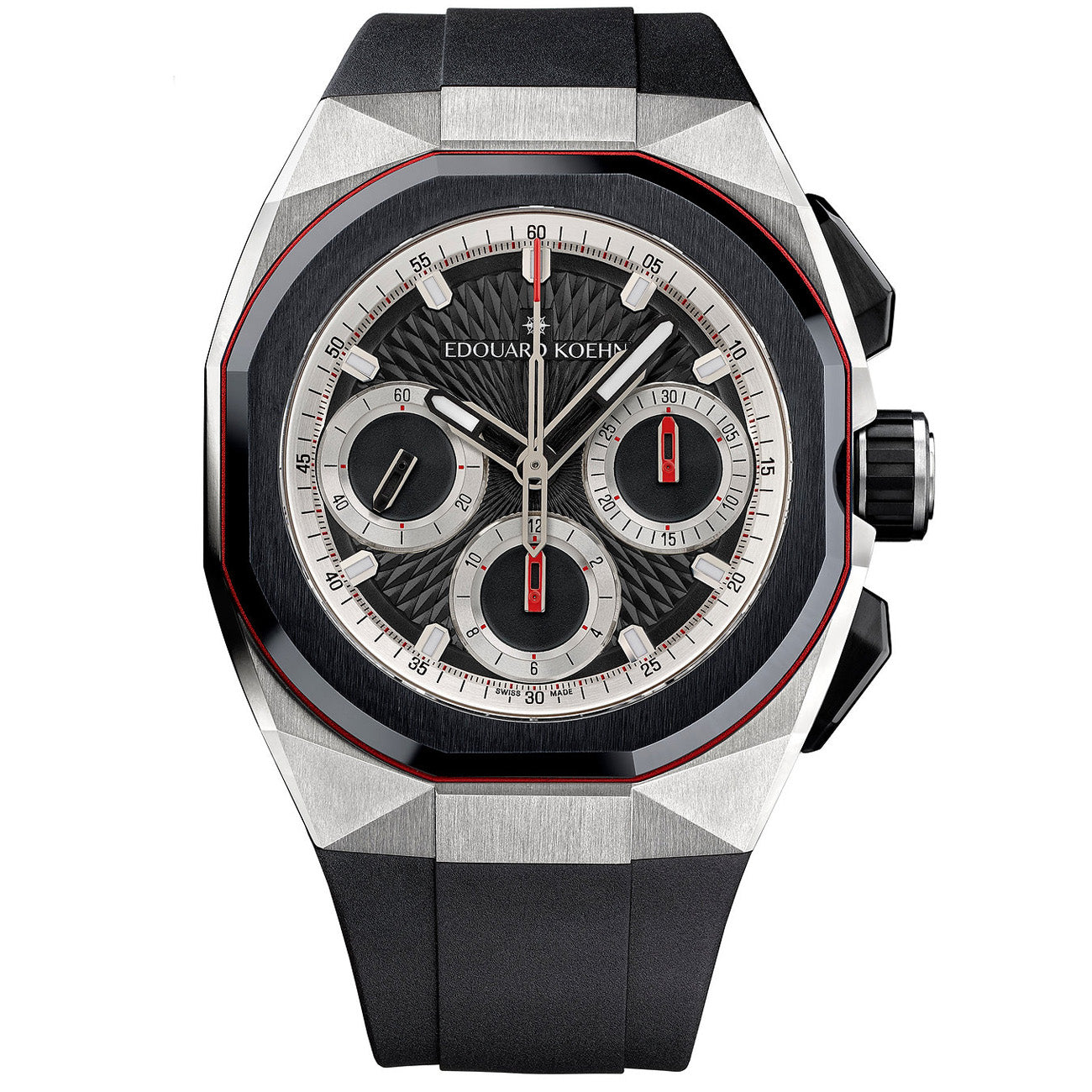 Edouard Koehn Tempus III Black Chronograph EK-CHR09GRBK