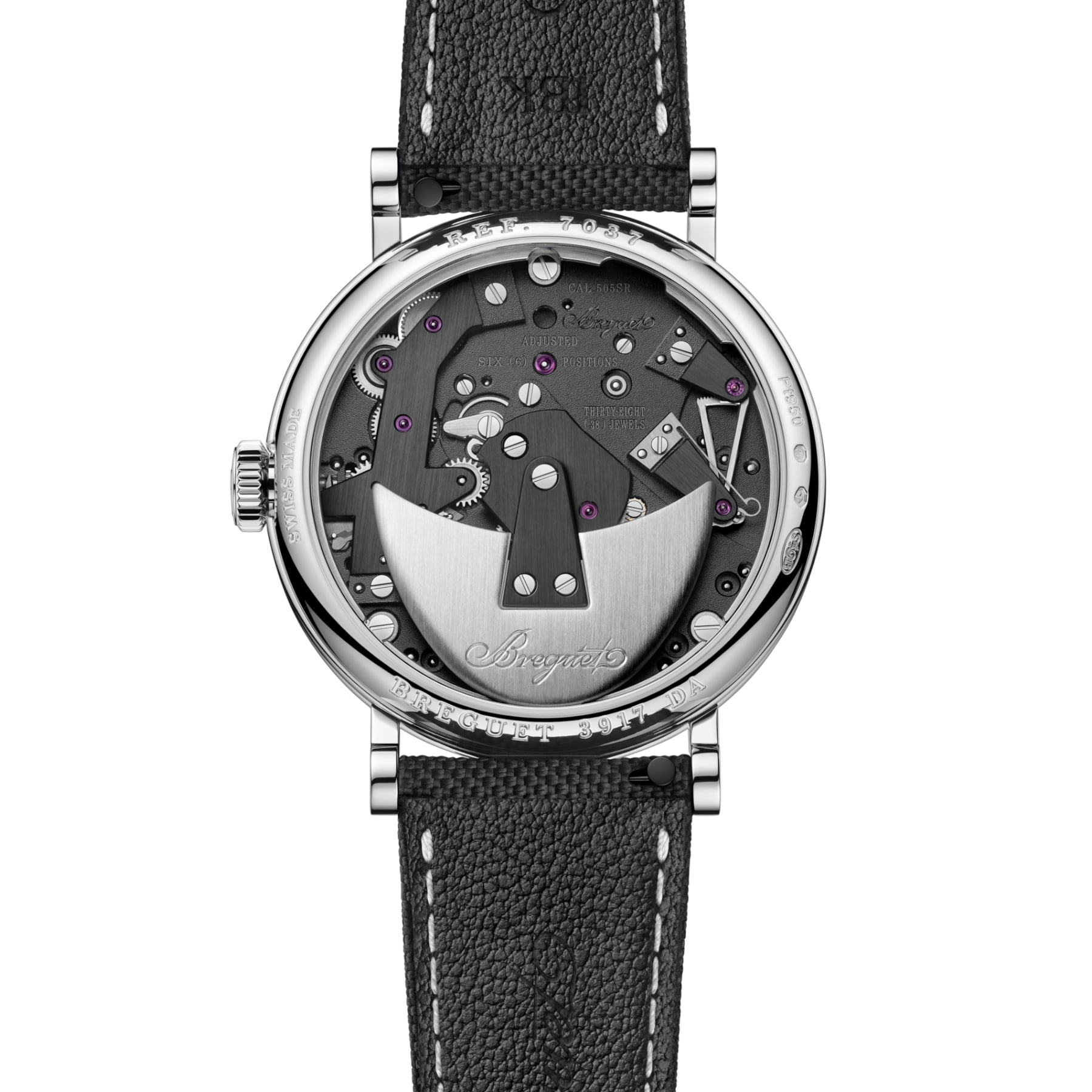 Breguet Tradition Seconde Rétrograde 7037PT/N9/5V6