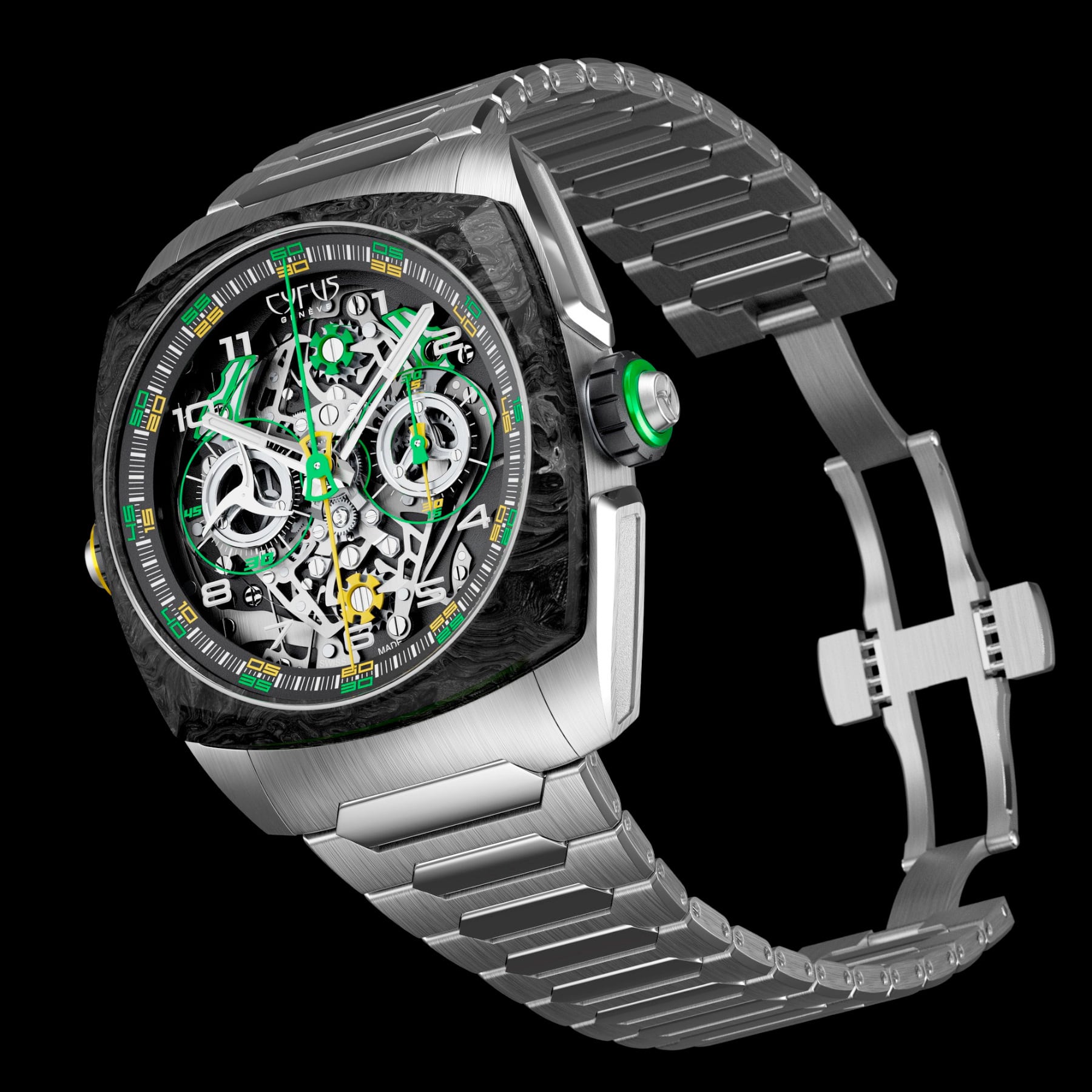 Cyrus Klepcys Dice Lime Carbon 539.508.TCM.B