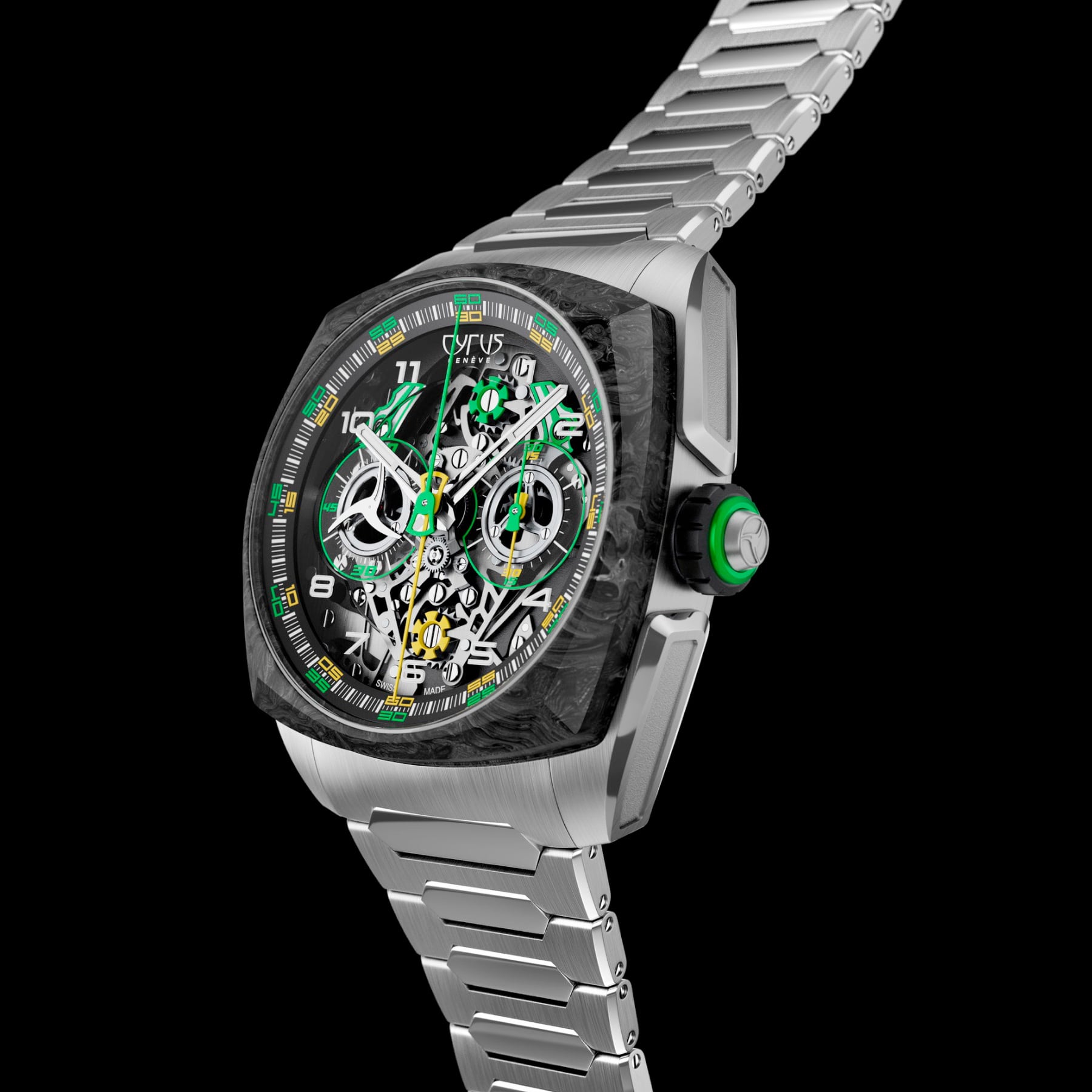 Cyrus Klepcys Dice Lime Carbon 539.508.TCM.B
